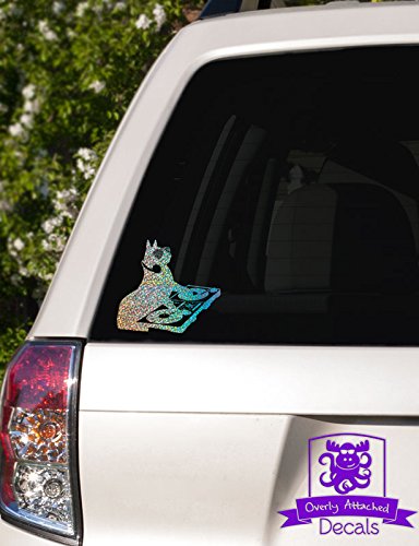 DJ Kitty Cat Vinyl Decal Sticker - 5