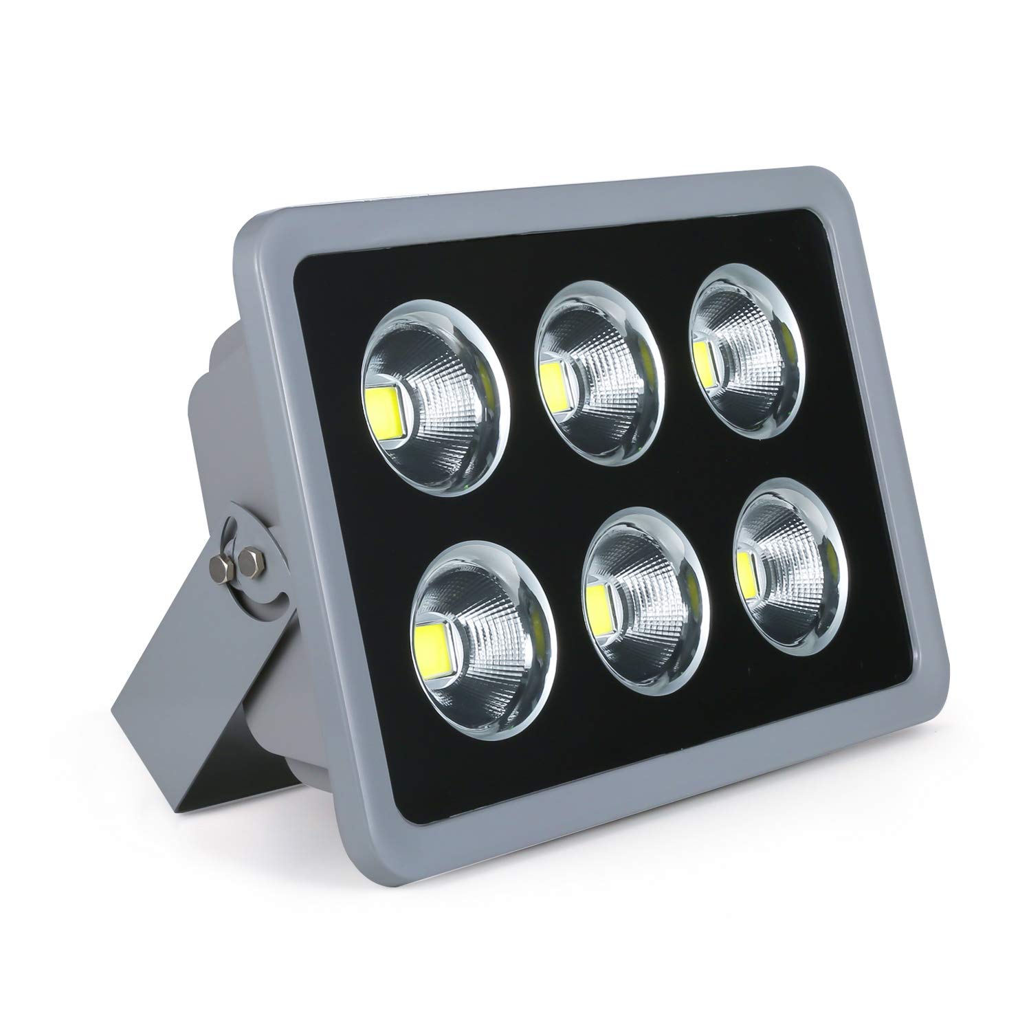 300W LED Flood Light Outdoor - 30000lm Super Bright Waterproof IP66 Security Light - 6000K Daylight White Commercial Lighting Fixture - Perfect for Parking Lots, Stadiums, Warehouses & Backyard Security