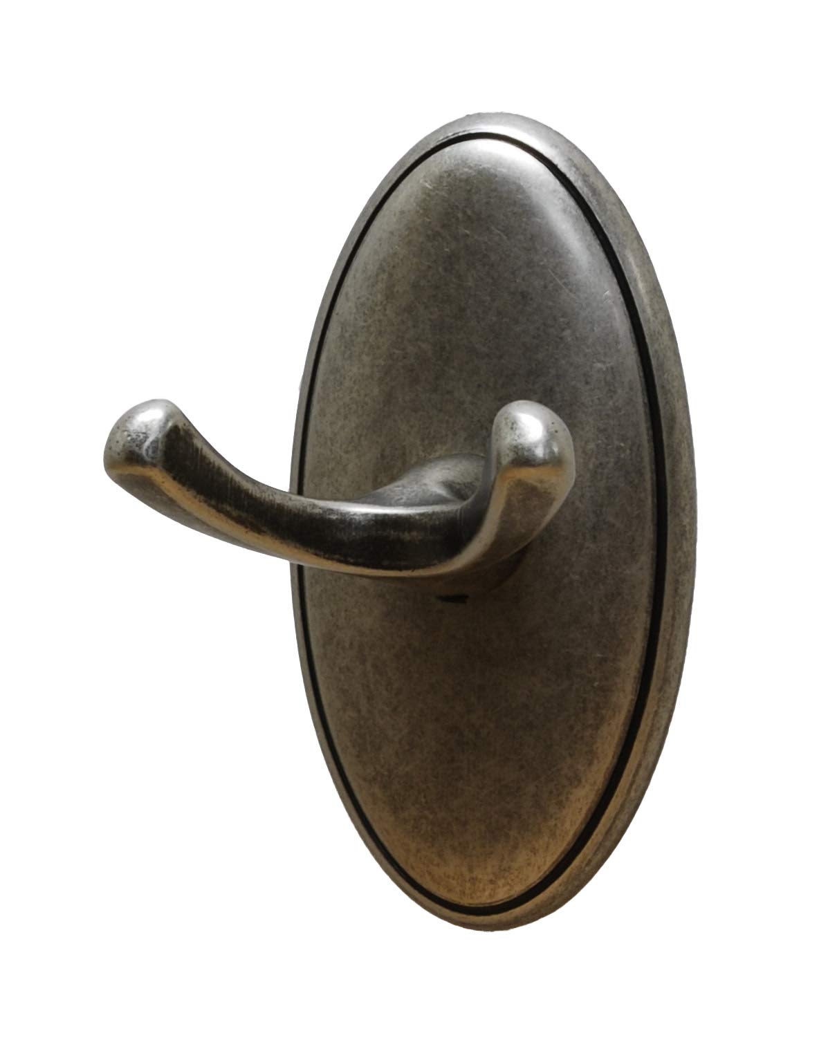 Addison Double Robe Hook - Heavy Duty Wall Mounted Coat Hooks for Bathroom, Bedroom & Entryway - Residential Essentials 2403AP - Perfect for Towels, Robes, Hats & Bags