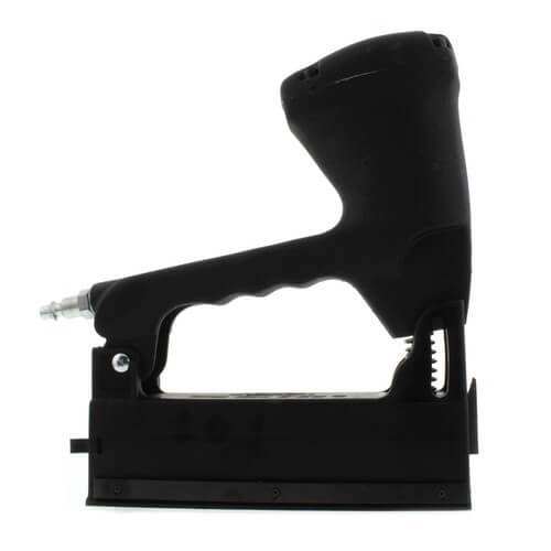 Pneumatic Clip Gun - Heavy Duty Staple Gun for Woodworking, Upholstery & Construction | Cordless Air-Powered Stapler for DIY Projects, Furniture Repair & Home Improvement