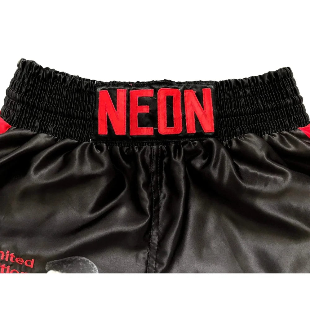 Leon Spinks Autographed Limited Edition Boxing Shorts - Exclusive Private Signing April 2020 - Perfect for Boxing Memorabilia Collectors & Sports Fans Display