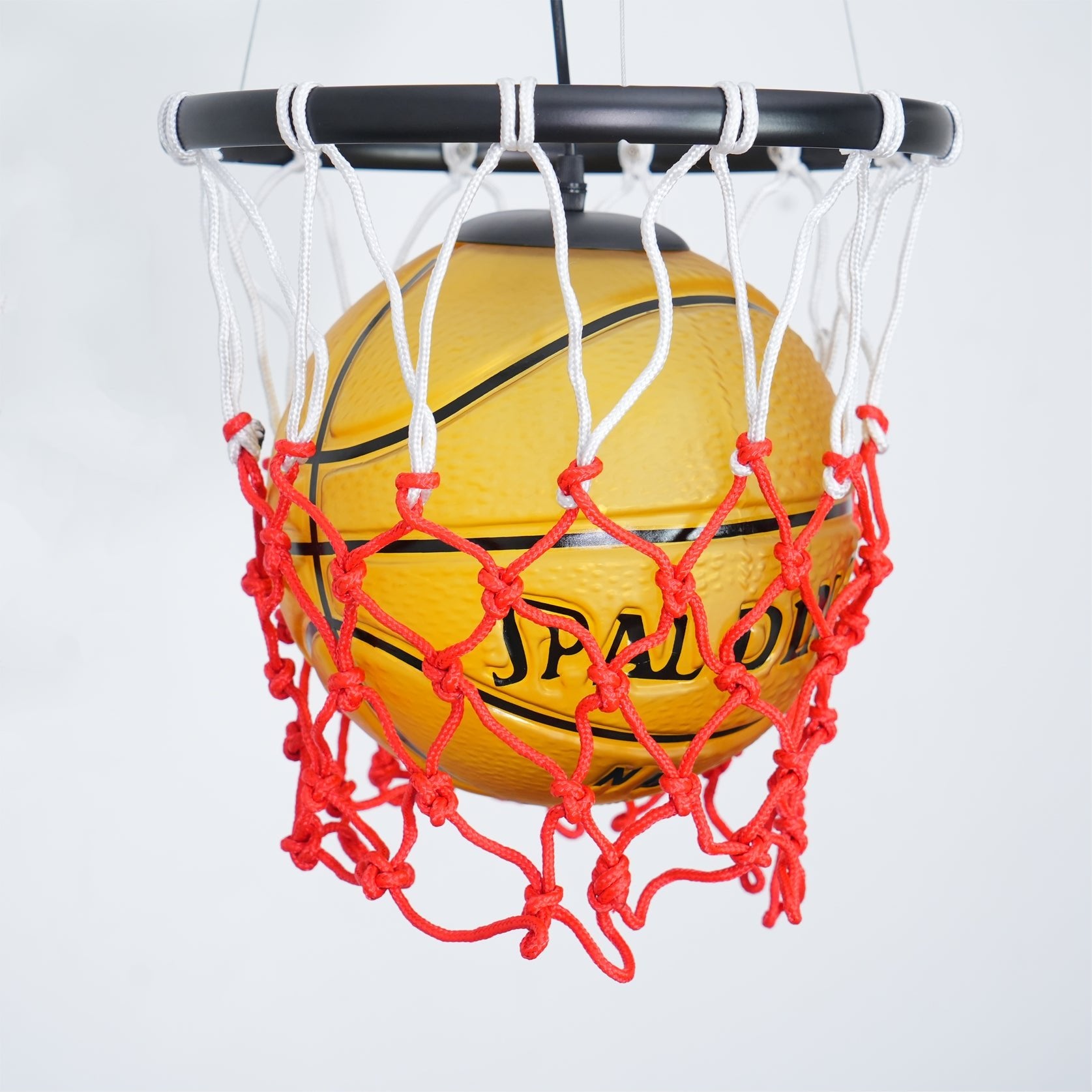 Stylish Basketball Pendant Lamp - Modern Sports Decor for Bedroom, Game Room & Man Cave - Perfect Gift for Basketball Fans