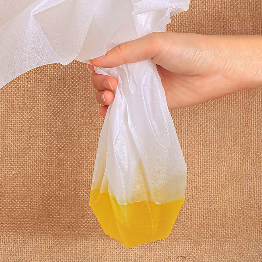 DOITOOL 190 Sheets Disposable Cotton Face & Foot Towels - Absorbent Wood Pulp Wipes for Spa, Salon, Pedicure, Facial Cleaning & Home Use - Soft Dry Cleaning Rags for Skincare & Hygiene