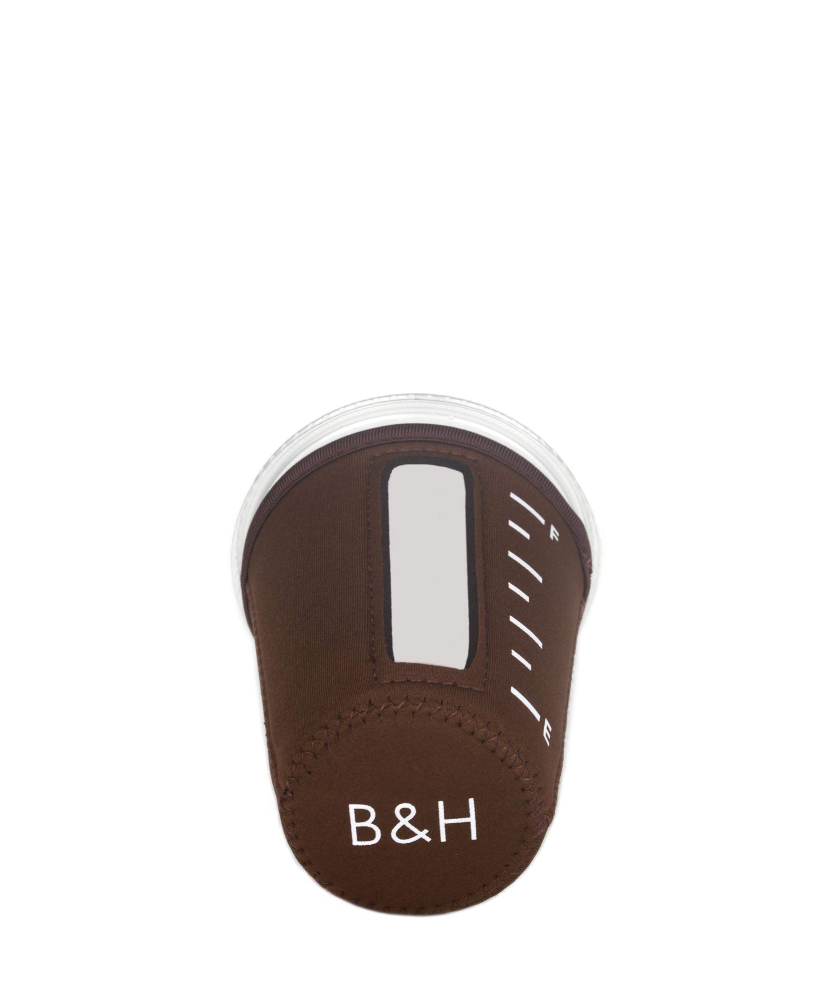 Eco-Friendly Reusable Neoprene Coffee Cup Sleeve for Iced Beverages & Hot Drinks - Insulated Protector (Brown, Small) | Perfect for Starbucks, Dunkin' & Travel Mugs