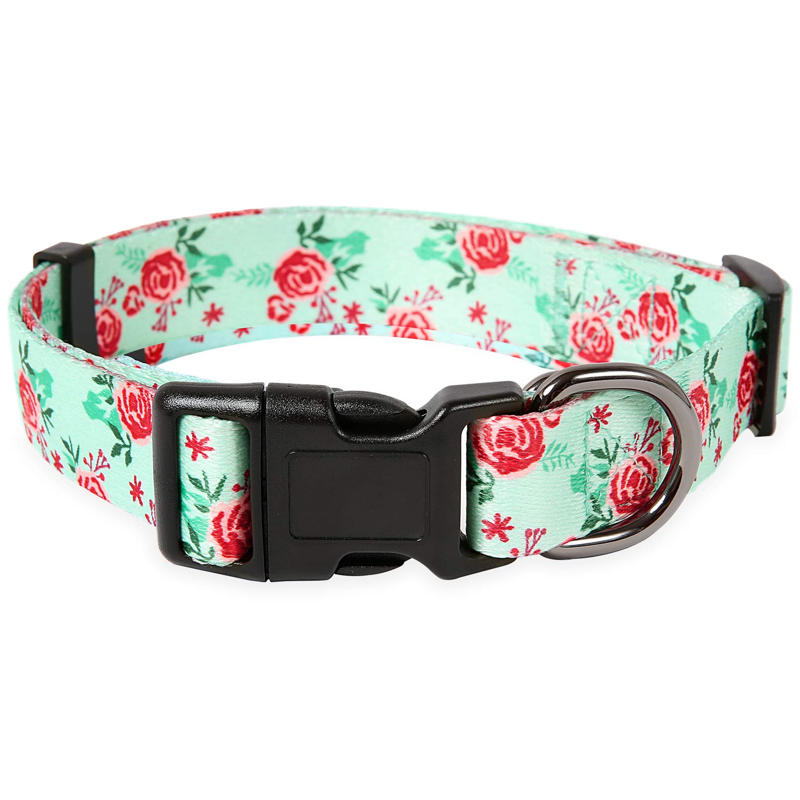 Timos Adjustable Soft Dog Collar with Metal Buckle for Small, Medium & Large Dogs - Perfect for Daily Walks, Training & Outdoor Adventures