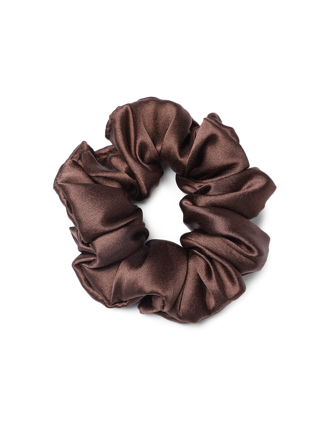6 Pcs Satin Silk Scrunchies Hair Bands for Women - Soft Hair Ties, Stylish Hair Accessories for Ponytails, Buns & Everyday Use