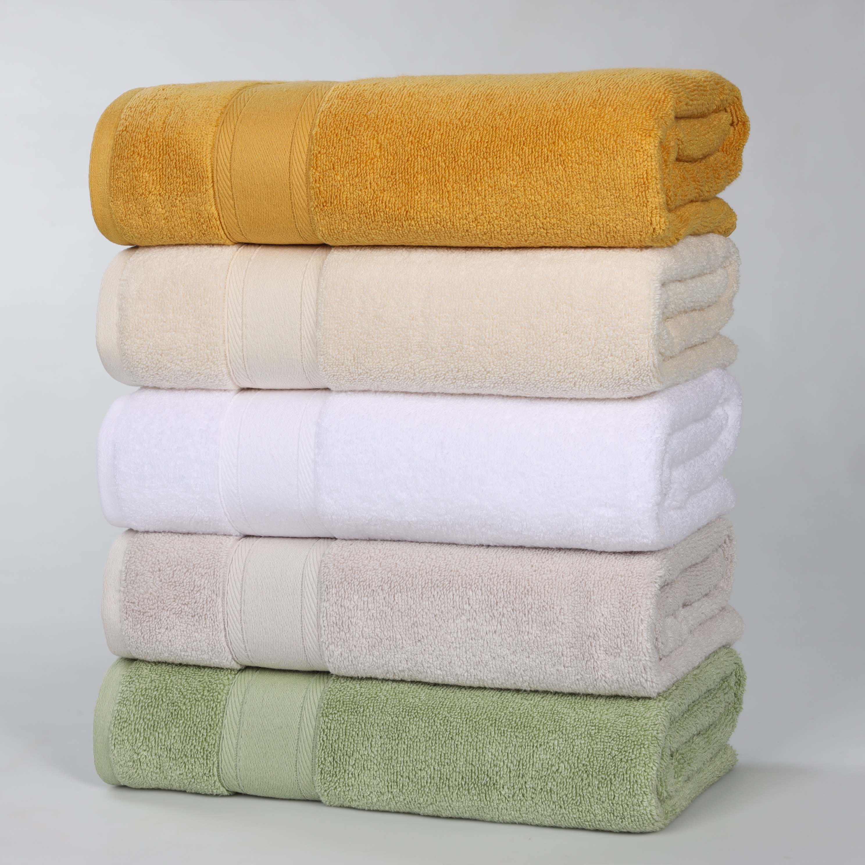 Belmont Zero Twist Cotton Medium Weight Absorbent 3-Piece Bath Towel Set | Soft & Quick-Drying | Perfect for Bathroom, Spa & Gym Use