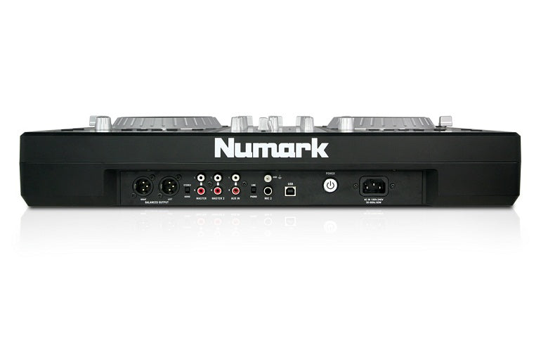 Numark MixDeck Express DJ Controller - Professional USB Mixer for Serato DJ Lite | Perfect for Home Parties, Clubs & Mobile DJs