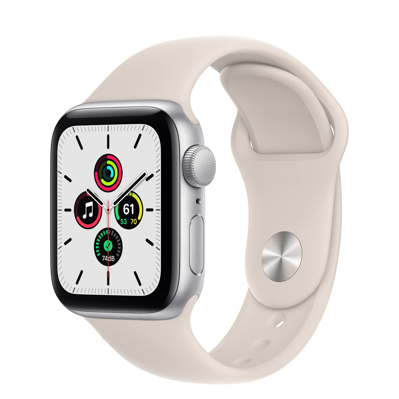 Refurbished Apple Watch SE - Premium Renewed Smartwatch with GPS & Heart Rate Monitor - Perfect for Fitness, Workouts & Everyday Use