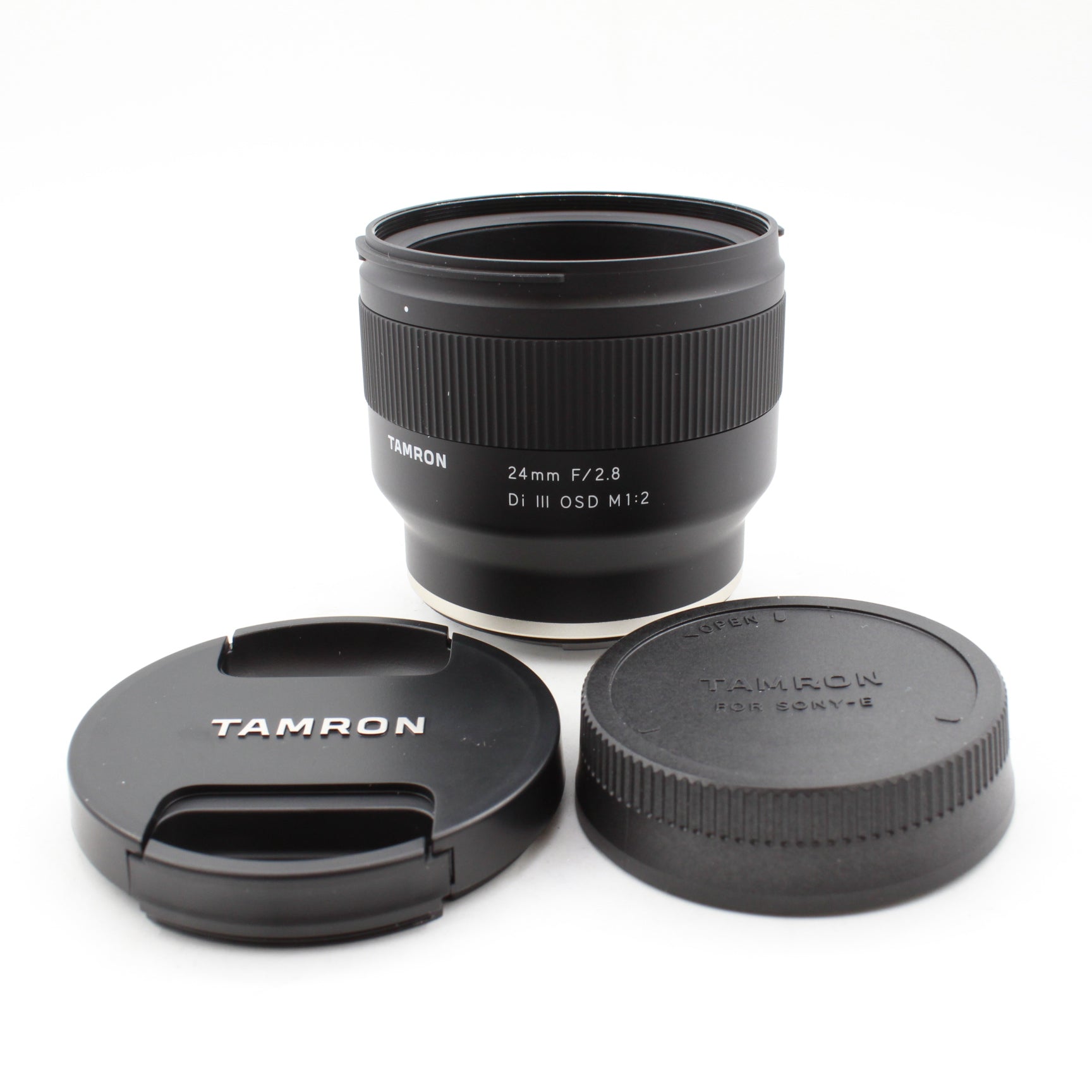 Tamron 24mm f/2.8 Di III OSD M 1:2 Lens for Sony E Mirrorless Cameras - Like New Open Box - Wide Angle Prime Lens for Portraits, Landscapes & Low Light Photography