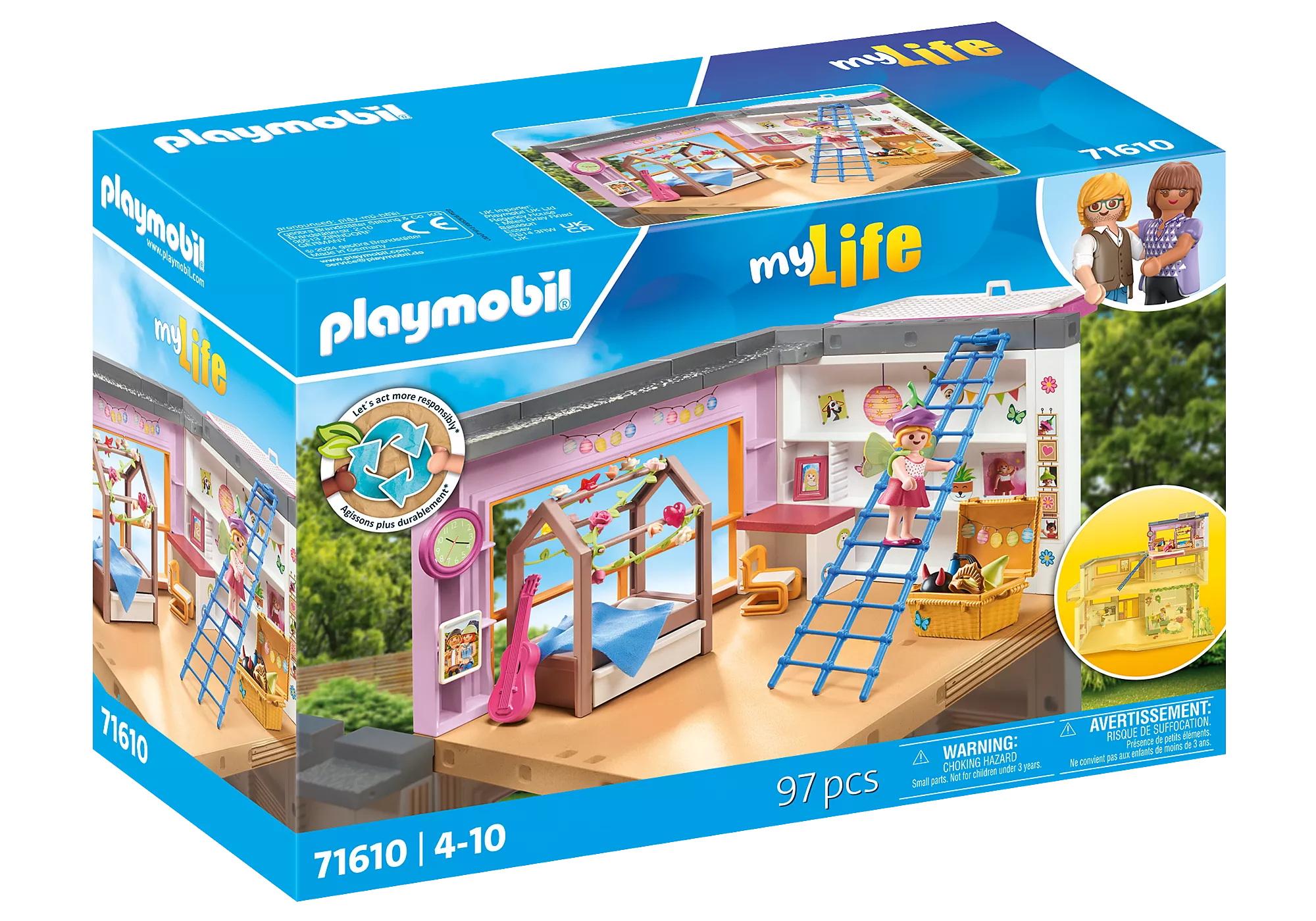 71610 Kids Room Decor - Modern & Fun Children's Bedroom Accessories for Boys & Girls | Perfect for Nursery, Playroom & Bedroom Design