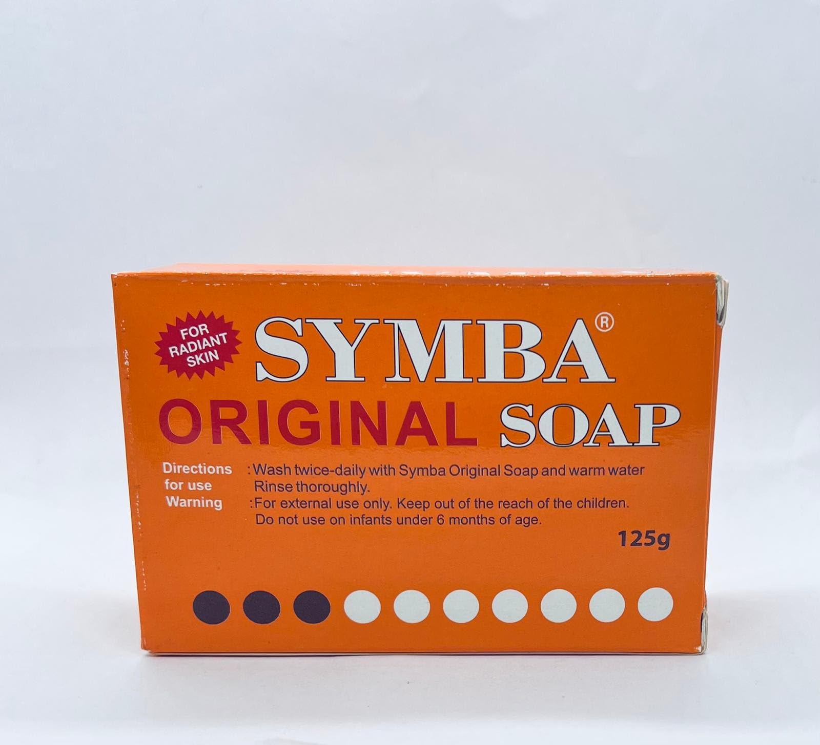 Symba Original Soap Bar 125g (4.4oz) - Pack of 12 | Natural Handmade Soap for Sensitive Skin | Perfect for Daily Cleansing, Travel & Gifts