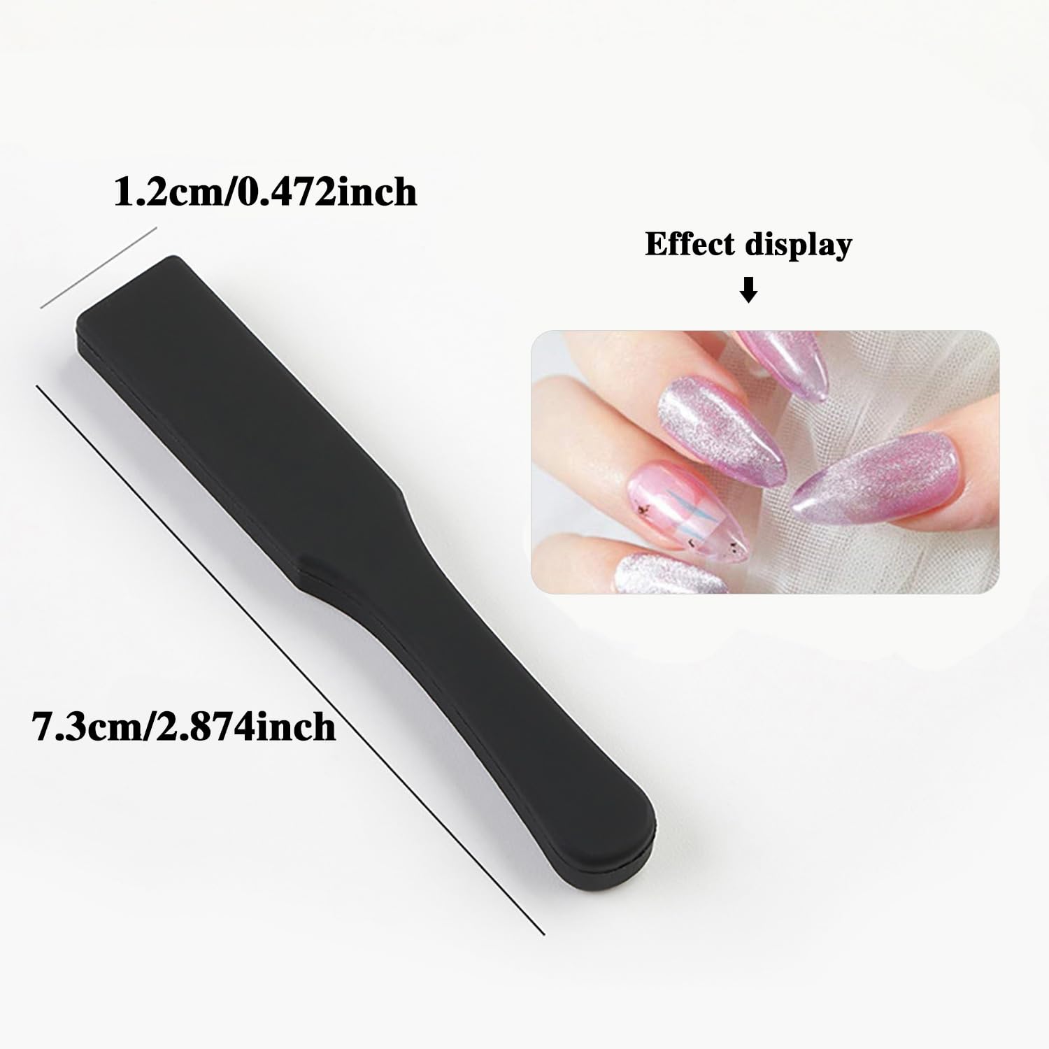 15-Piece Nail Magnet Set for Cat Eye Polish - DIY Gel Nail Art Tools