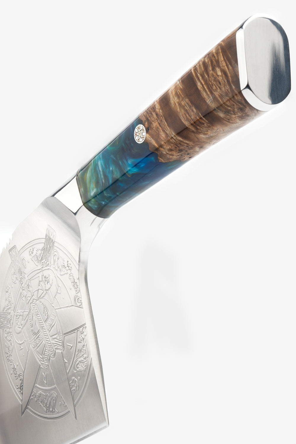 Dalstrong Valhalla Series Obliterator Cleaver Knife - High Carbon German Steel, Razor Sharp Blade for Professional Chefs & Home Cooking - Perfect for Meat Cutting, Chopping Vegetables & Outdoor Camping