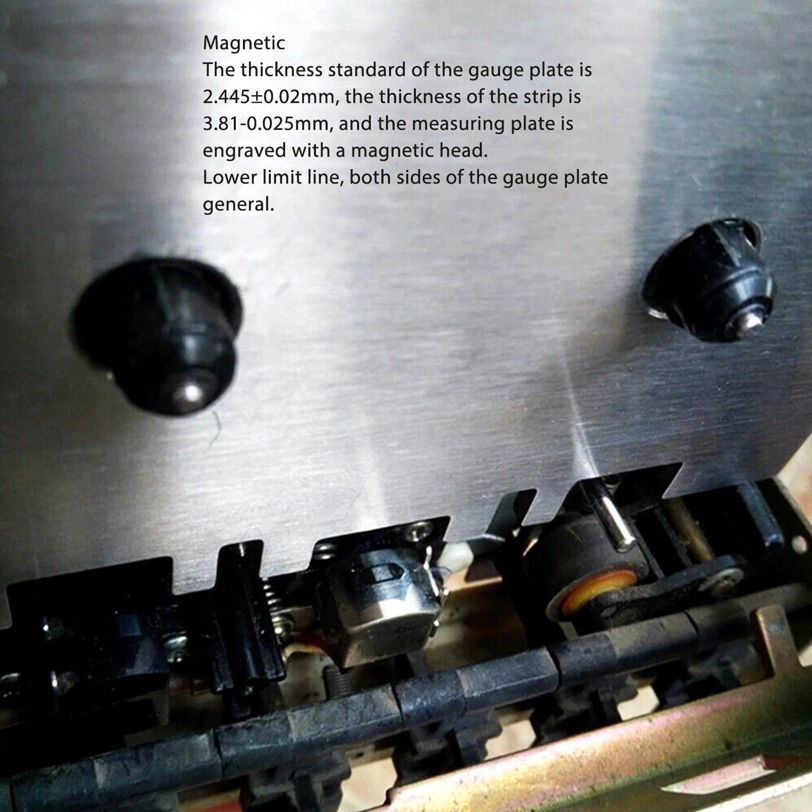 1 Set Cassette Head and Guide Gauge with Mechanical Alignment Bar - Durable Professional Audio Equipment for Students & Engineers | Perfect for Tape Deck Maintenance, Audio Repair & Vintage Stereo System Alignment