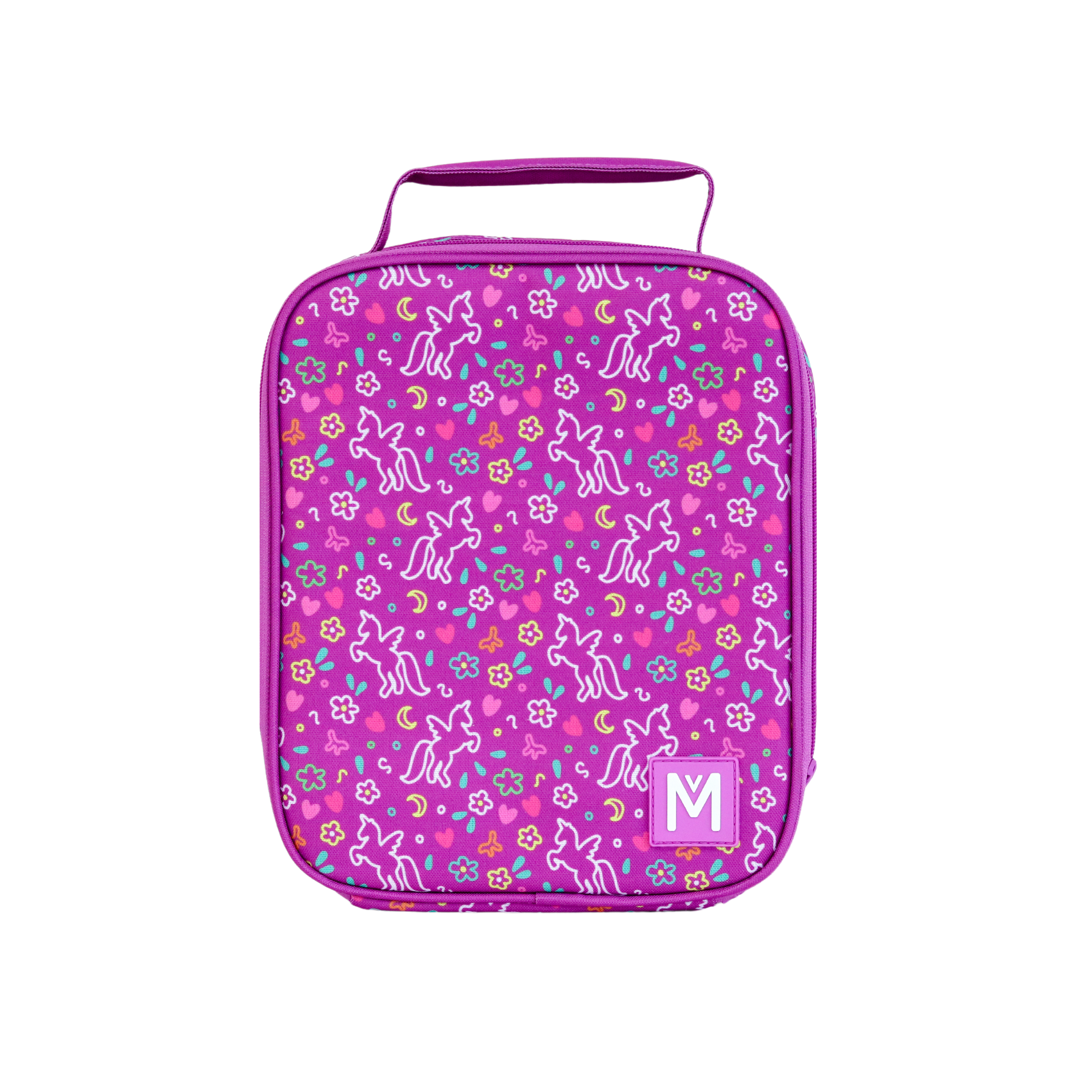 MontiiCo Large Insulated Lunch Bag for Kids - Leakproof Cooler Tote with Unicorn Design | Perfect for School, Work, Picnics & Outdoor Activities
