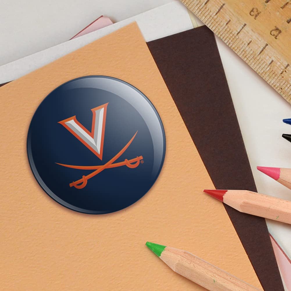 University of Virginia Cavaliers Logo Puffy Bubble Stickers - 3D Scrapbooking, DIY Craft Supplies for Albums, Journals, Cards - Perfect for UVa Fans, College Decor & Gifts
