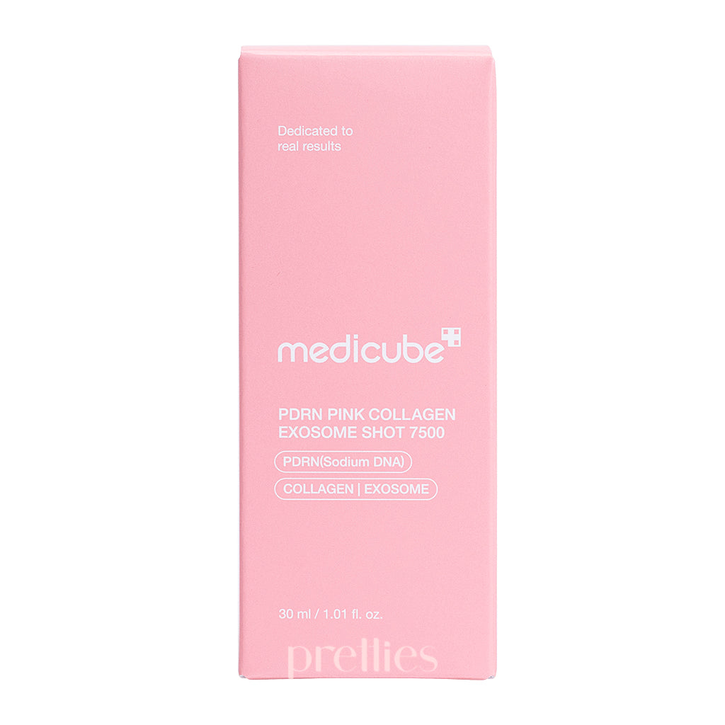 Medicube PDRN Pink Exosome Shot Serum 7500 - 30ml Anti-Aging Face Serum for Wrinkles & Hydration | Perfect for Night Skincare Routine & Daily Moisturizing