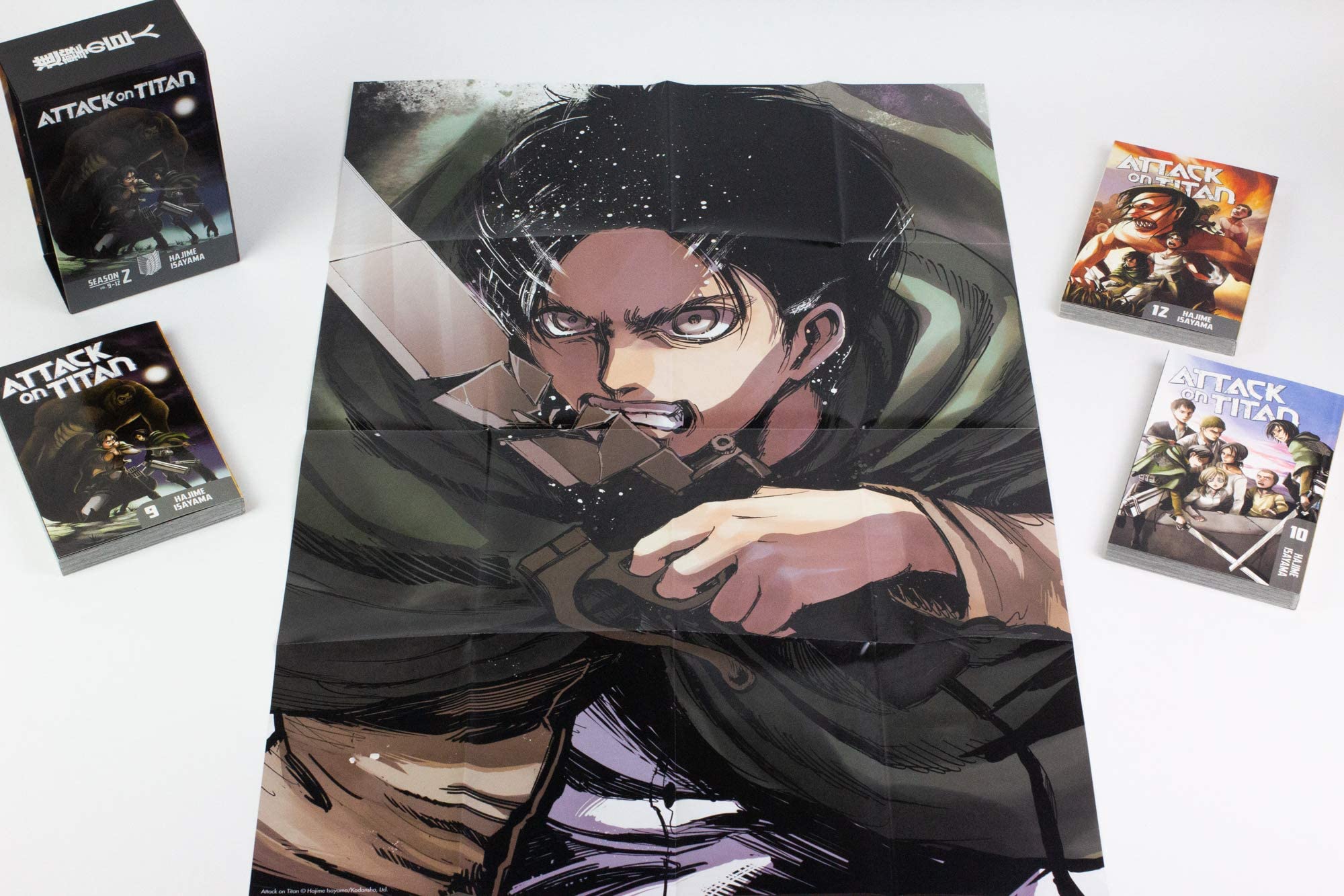 Attack on Titan Season 2 Manga Box Set - Complete Collection with Bonus Content | Official Shingeki no Kyojin Manga Series | Perfect Gift for Anime Fans & Collectors | Great for Home Display, Reading, and Cosplay Inspiration