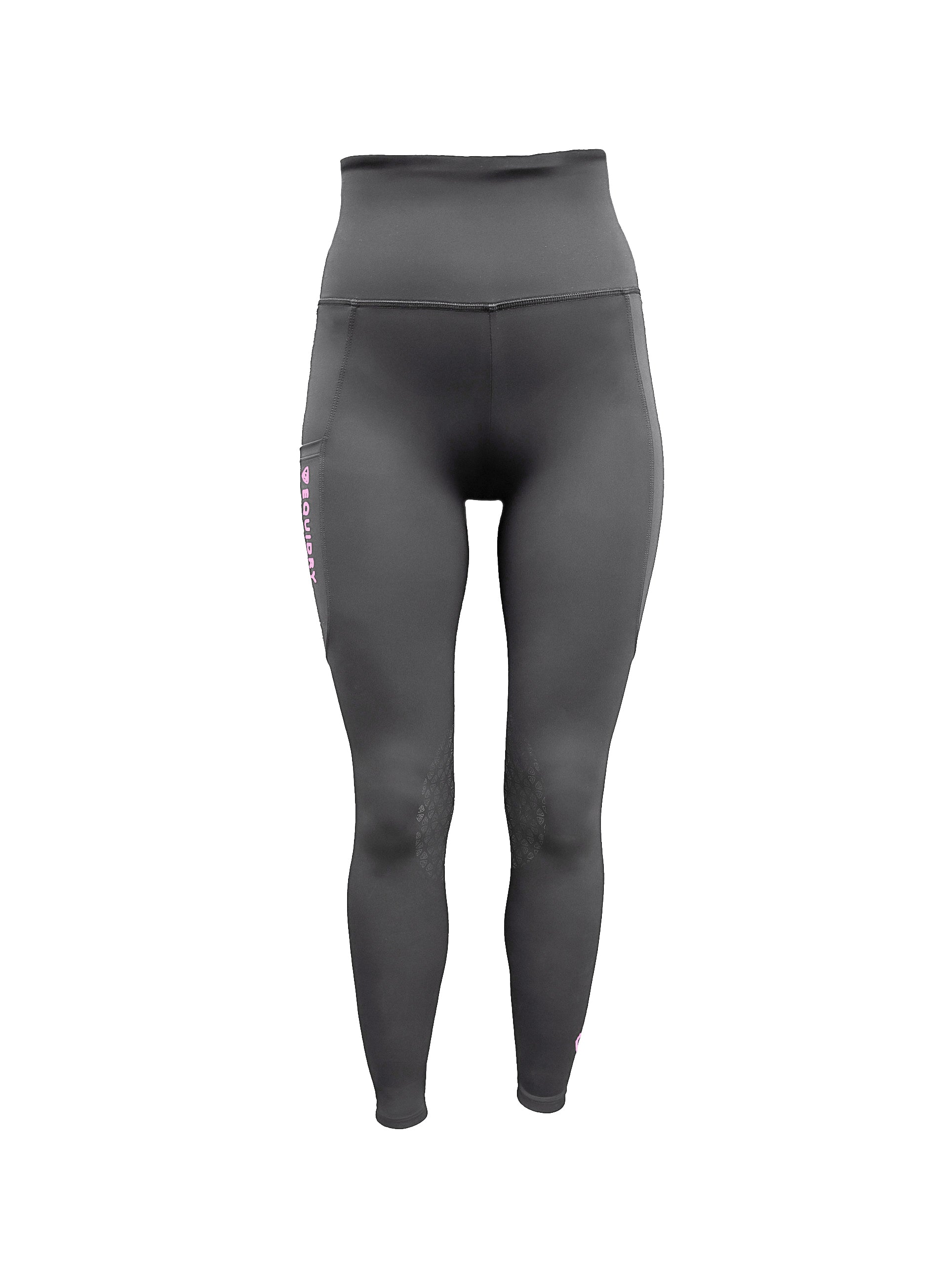 Waterproof Kids Leggings for Girls & Boys - Grey & Pink | Outdoor Play, Rainy Day Activities, Sports & School Wear