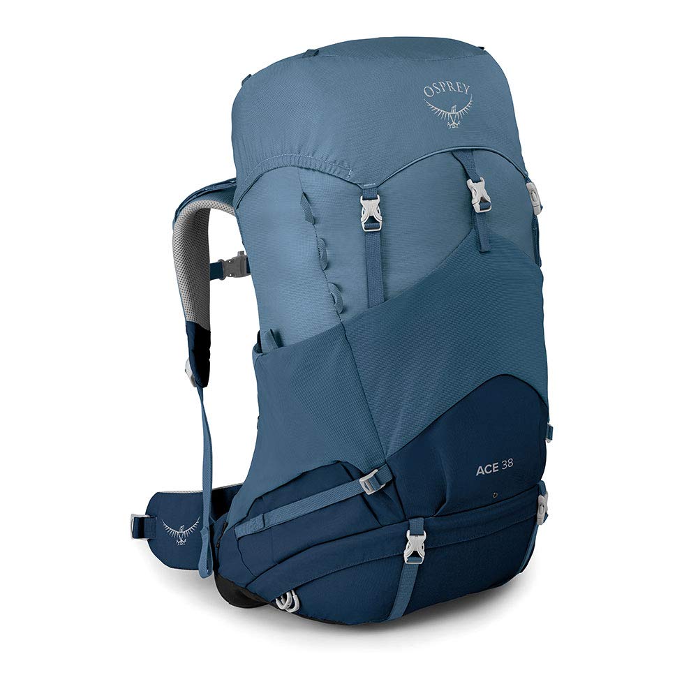 Osprey Ace Kids' Backpacking Backpack - Lightweight Hiking Pack for Boys & Girls - Durable Outdoor Adventure Gear for Camping, School & Travel