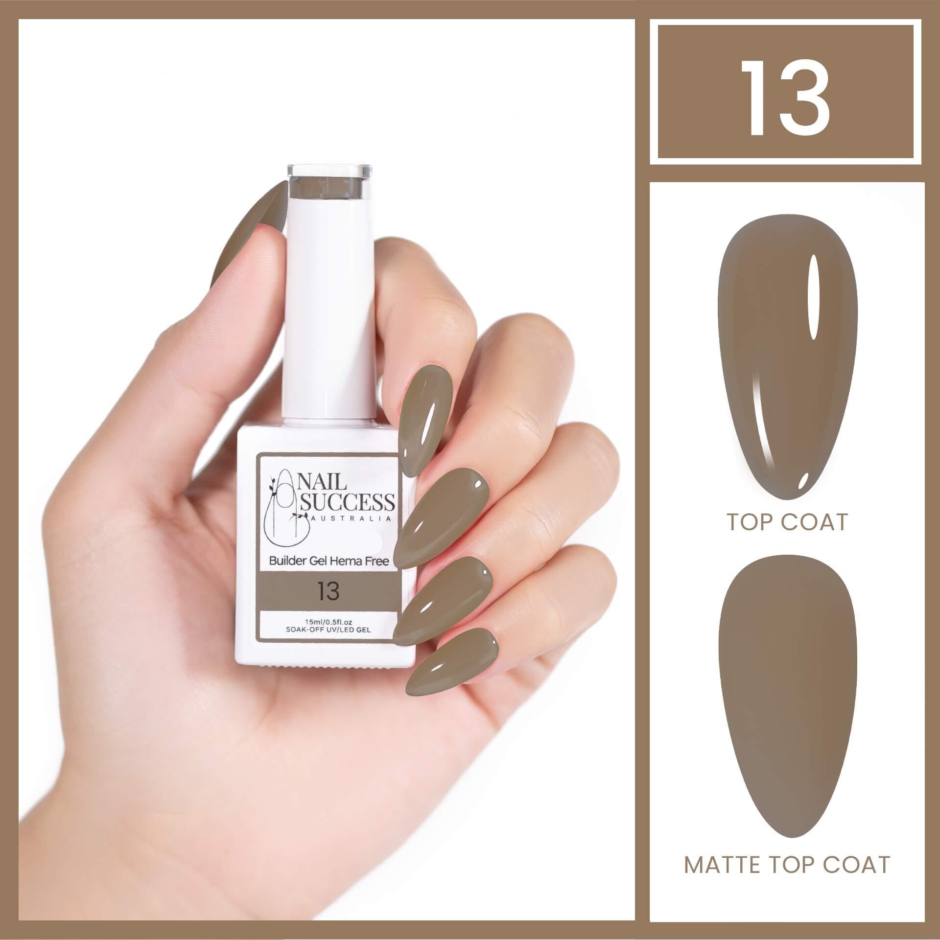 Professional HEMA-Free Nail Builder Gel - Strong & Durable for DIY Manicures, Nail Extensions & Salon-Quality Nails at Home