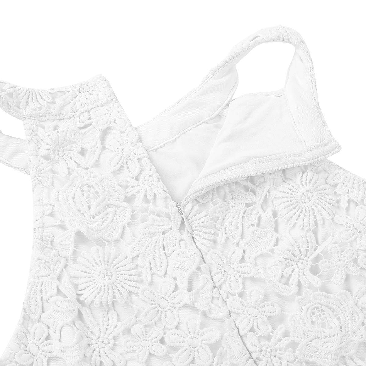 Elegant Women's Halter Neck Cocktail Dress - Sleeveless Floral Lace Bodycon Midi Dress for Bridesmaid, Wedding & Party | Perfect for Evening Events, Prom, Date Night & Special Occasions
