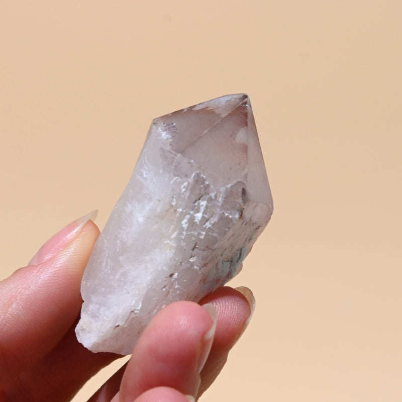 3 Piece Rough Quartz Point Set - Natural Healing Crystals for Meditation, Reiki, Energy Cleansing & Home Decor