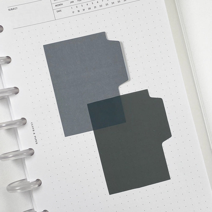 Blank Tab Sticky Note Set | Self-Adhesive Index Tabs for Notebooks, Planners & Journals | Perfect for Office, School & Scrapbooking Organization