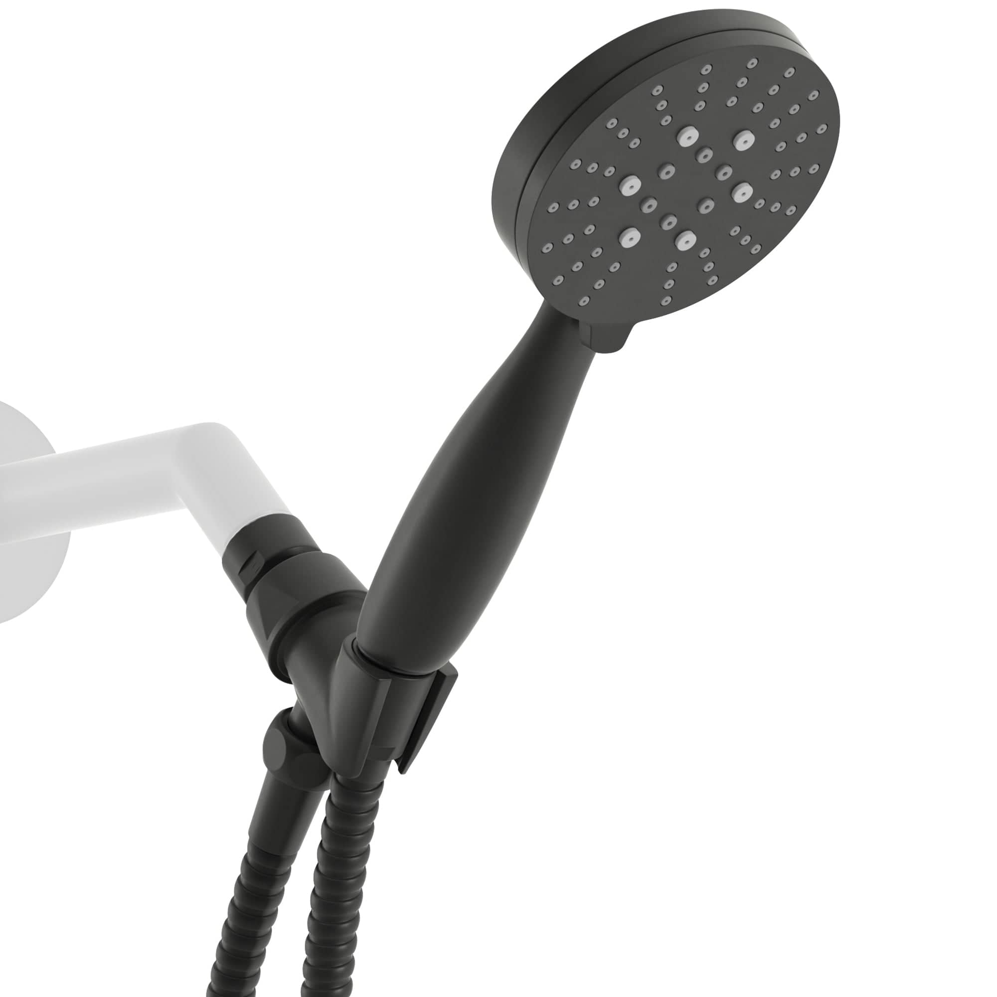 Premium All-Metal 3-Spray Handheld Shower Head with 5ft Hose - 2.5 GPM Water Saving - Adjustable Rainfall, Massage & Mist Modes - Perfect for Bathroom, Spa & Relaxation