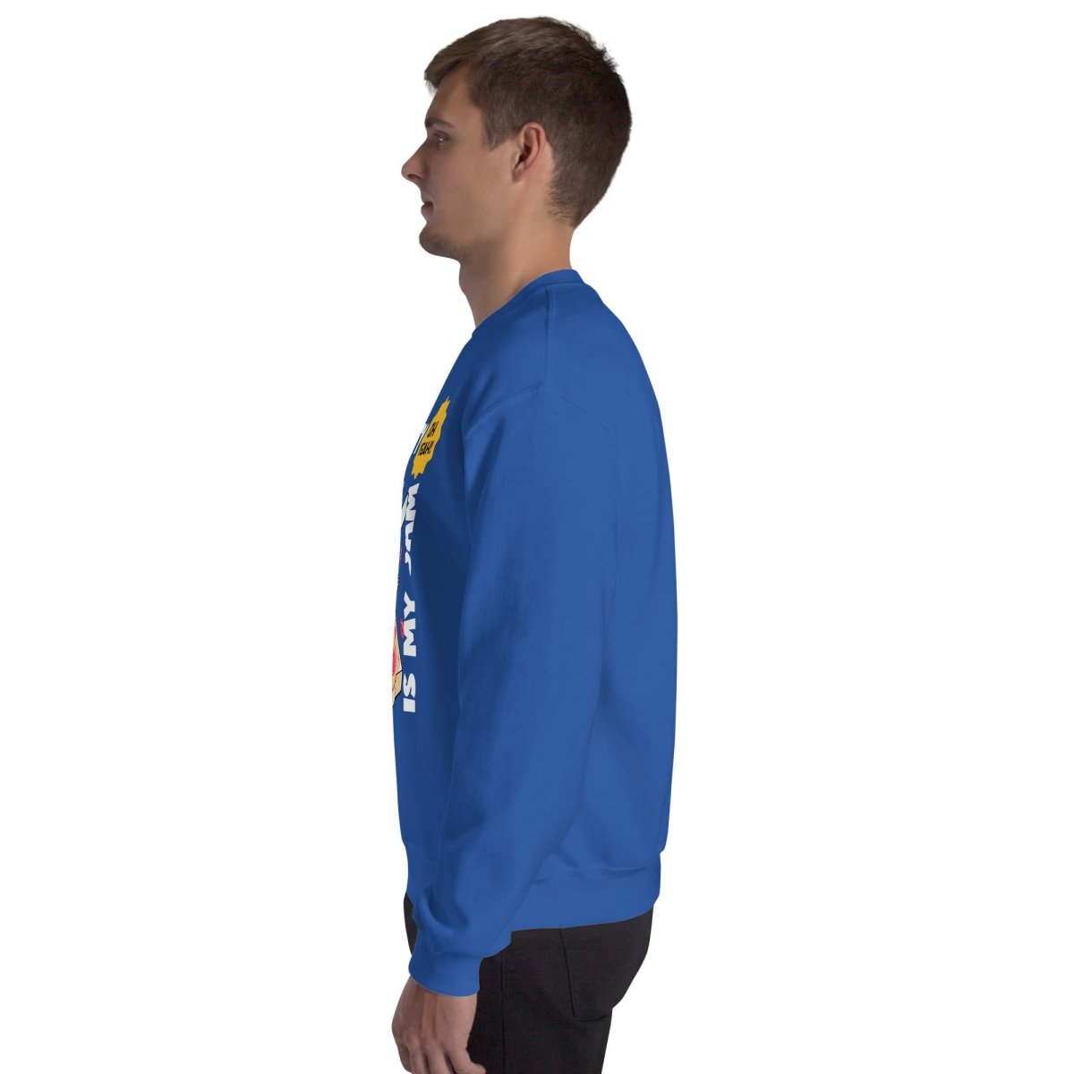 Jammin' to Sobriety Unisex Classic Sweatshirt - Comfortable Cotton Pullover for Men & Women - Perfect for Recovery Meetings, Sober Living & Casual Wear