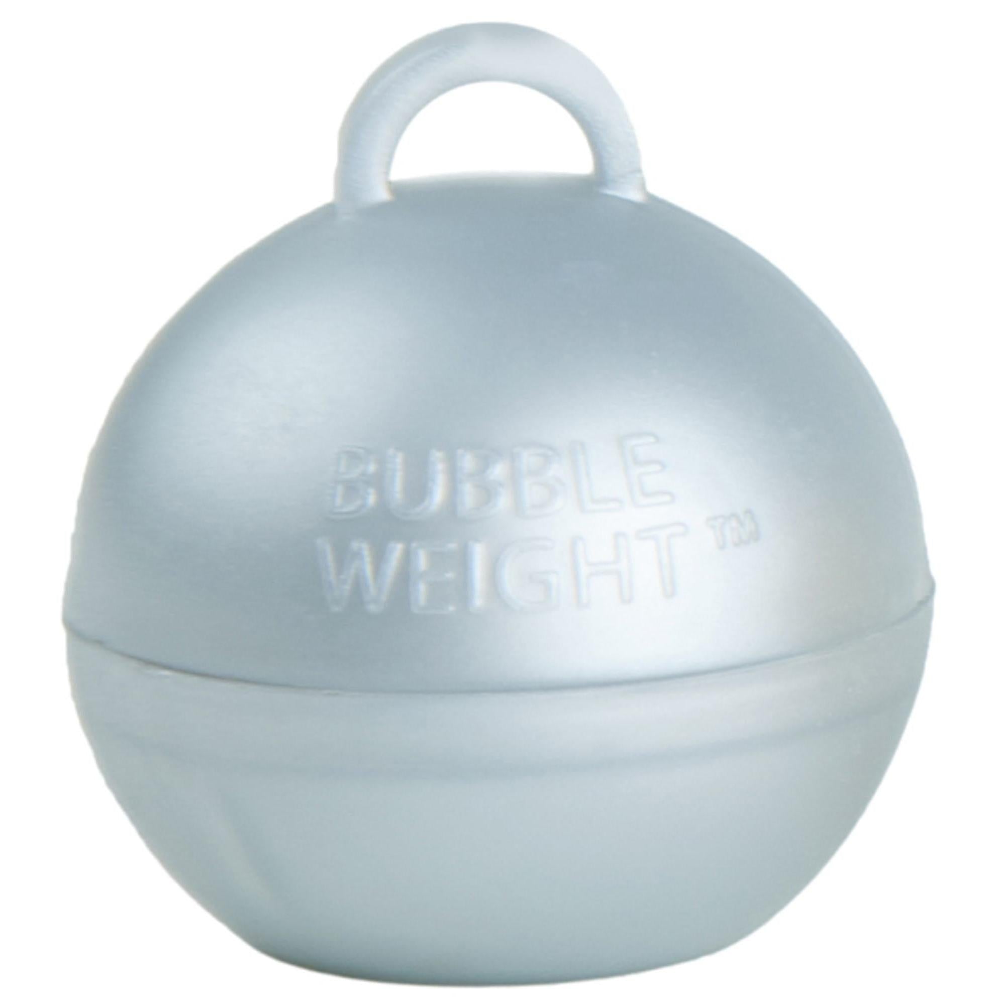10-Pack Metallic Silver Bubble Weights for Fishing Lures - Perfect for Saltwater & Freshwater Bass Fishing