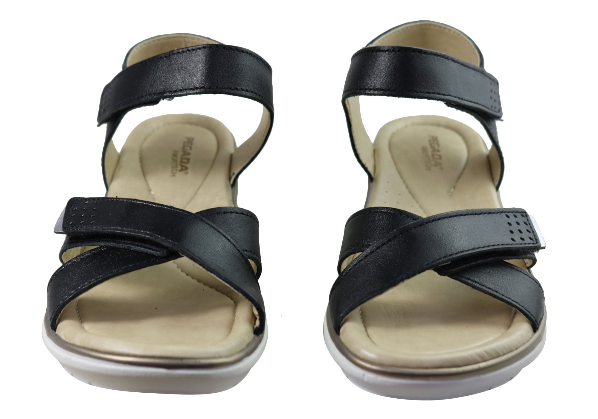 Pegada Kerala Women's Comfortable Leather Sandals - Handmade in Brazil - Perfect for Beach, Vacation & Summer Outfits