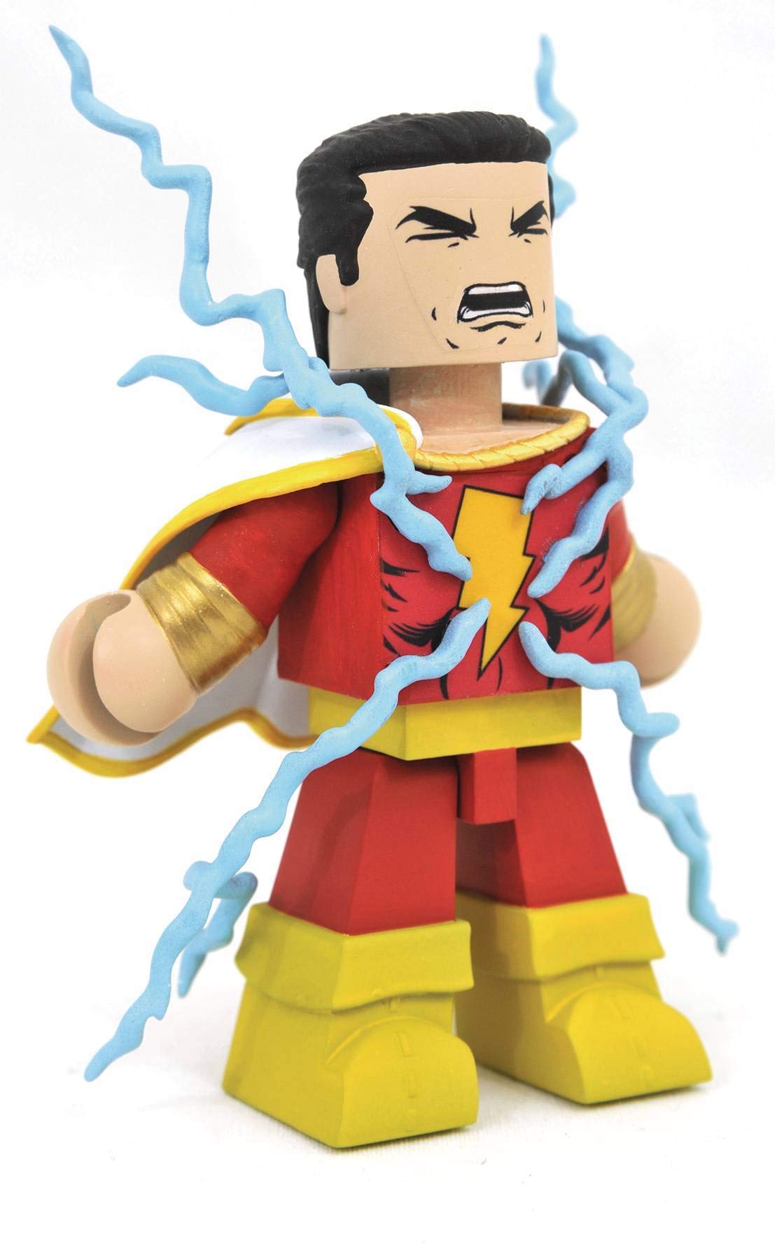 DC Comics Vinimates Shazam Vinyl Figure - Collectible Action Figure for Superhero Fans - Perfect for Display, Gifts, and Comic Book Collections