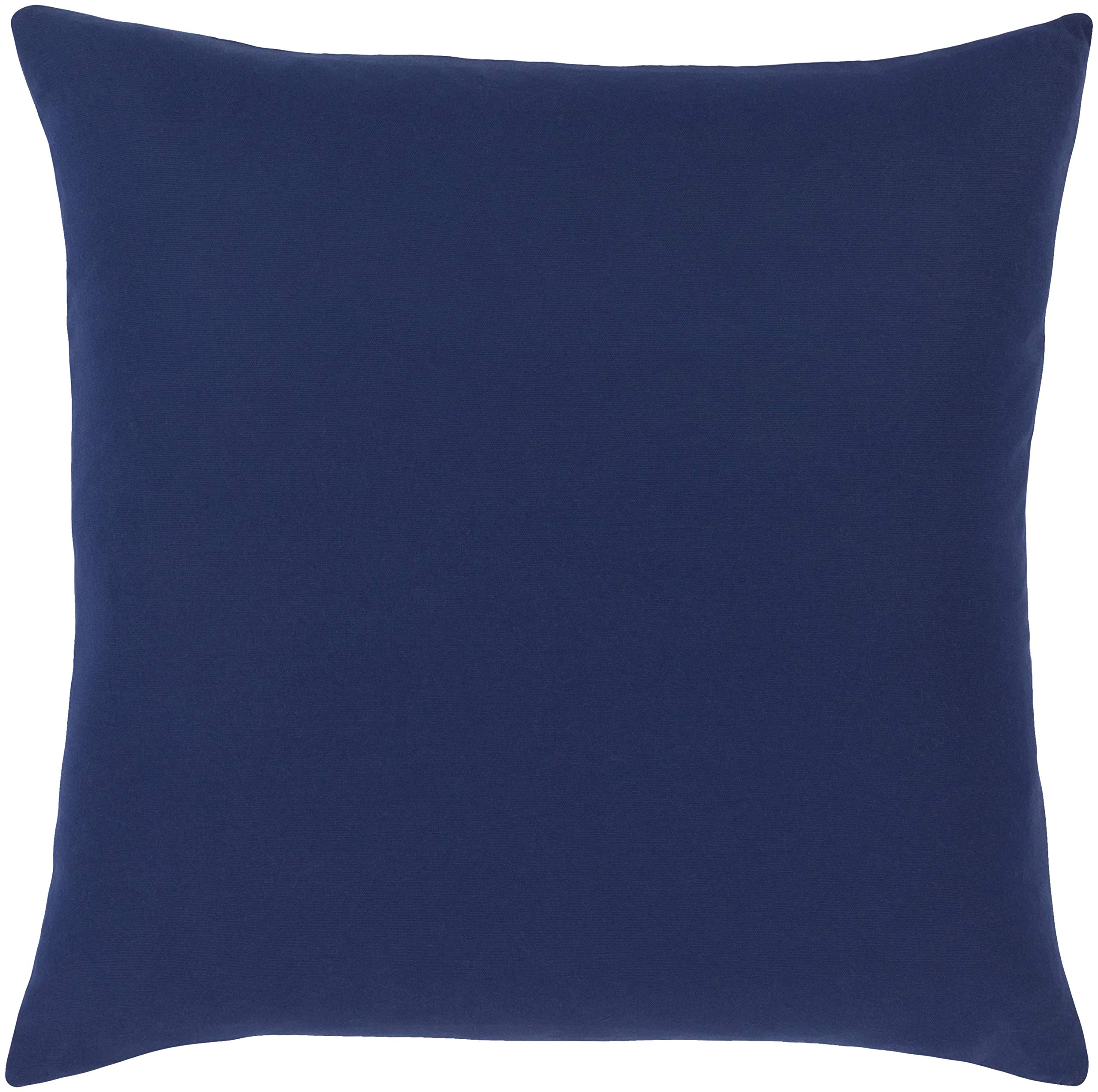 Livabliss Killian Decorative Throw Pillows 20x20 Inches - Bright Blue, Navy, Ivory Covers for Sofa, Bed & Home Decor