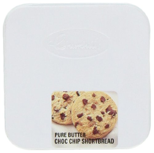 Churchill's Iris Tin with Chocolate Chip Shortbread Cookies 250g/8.8oz - British Made Gourmet Biscuits - Perfect for Tea Time, Gifts & Special Occasions