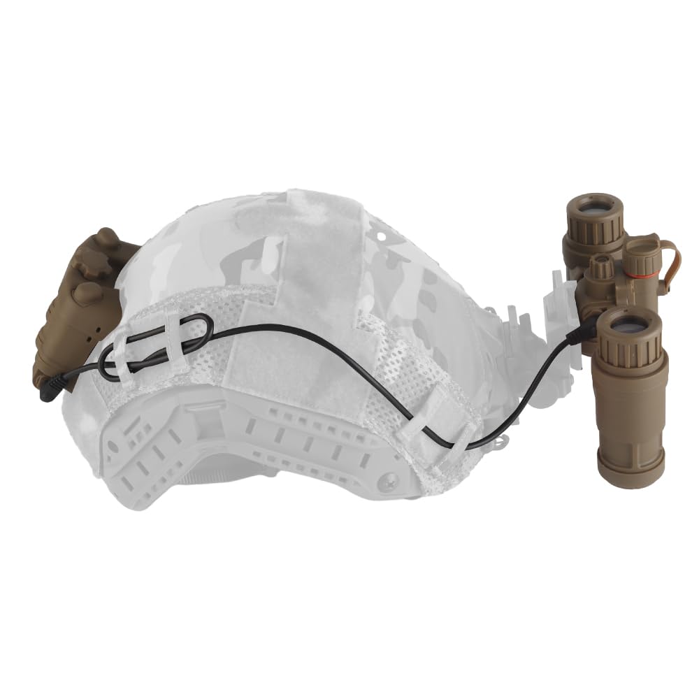 Tactical GPNVG-18 Dummy Night Vision Goggles - Realistic Helmet Mount NVG Model for Military Cosplay, Airsoft & Tactical Display | Perfect for Halloween Costumes, Airsoft Battles & Military Simulation