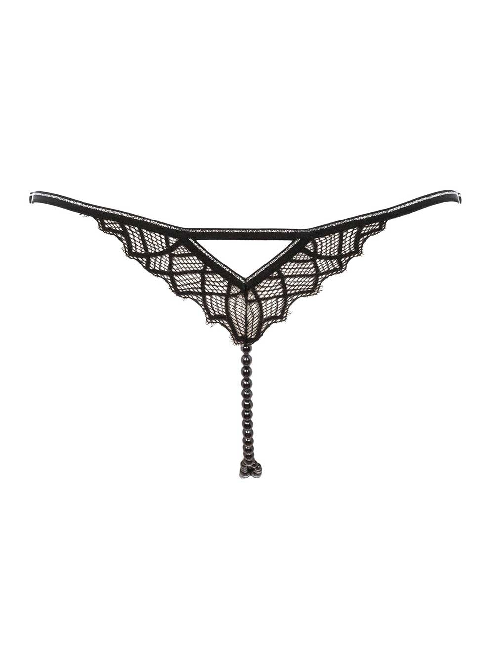 Bracli Manhattan G-String Lingerie - Luxury High-End Thong Underwear for Women | Perfect for Date Night, Boudoir & Sensual Occasions