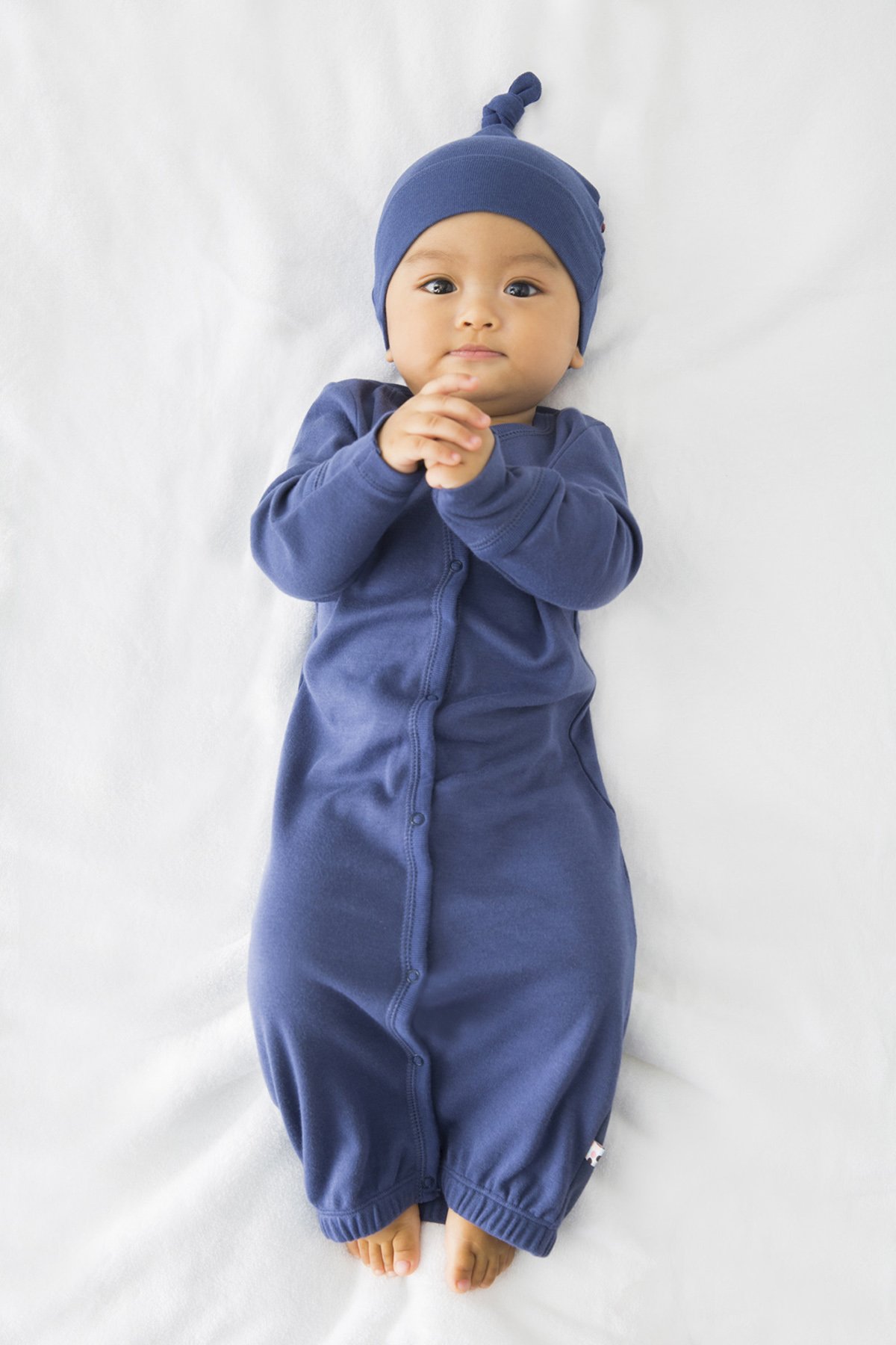 Babysoy Organic Cotton Long Sleeve Sleep Sack Gown - Soft & Breathable Baby Bundler for Newborns & Infants - Perfect for Nursery, Bedtime & Swaddling Comfort