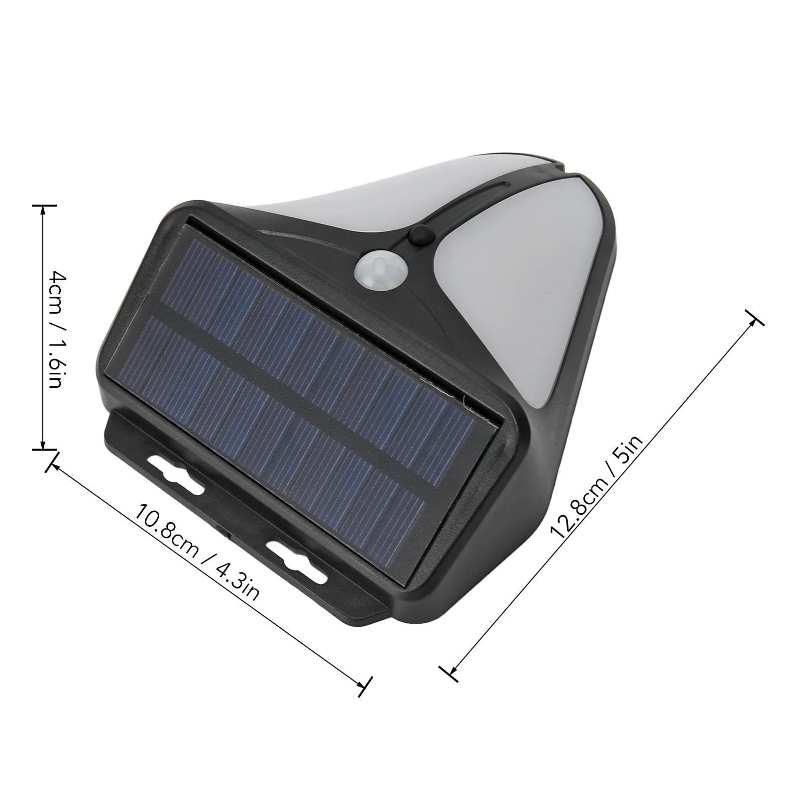 2023 Upgraded Solar Strobe Warning Light with 129dB Alarm - 4 Modes, IP65 Waterproof Motion Sensor Security Light for Yard, Orchard, Fence, Railings | Perfect for Home Security, Construction Sites & Emergency Alerts