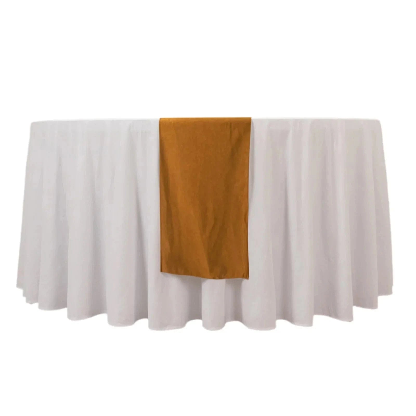 12-Pack Premium Scuba Polyester Table Runners - 108 Inch Long Wrinkle-Resistant Dining Table Decor for Weddings, Parties & Holiday Celebrations