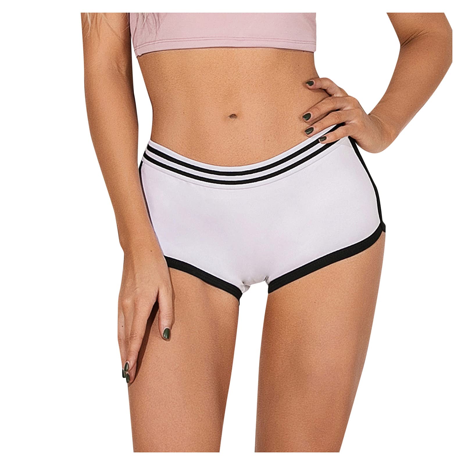 Women's Stretchy Yoga Pants - High Waisted Workout Leggings for Running, Gym & Casual Wear - Breathable Sports Shorts with Comfortable Elastic Waistband - Perfect for Yoga, Pilates & Lounge