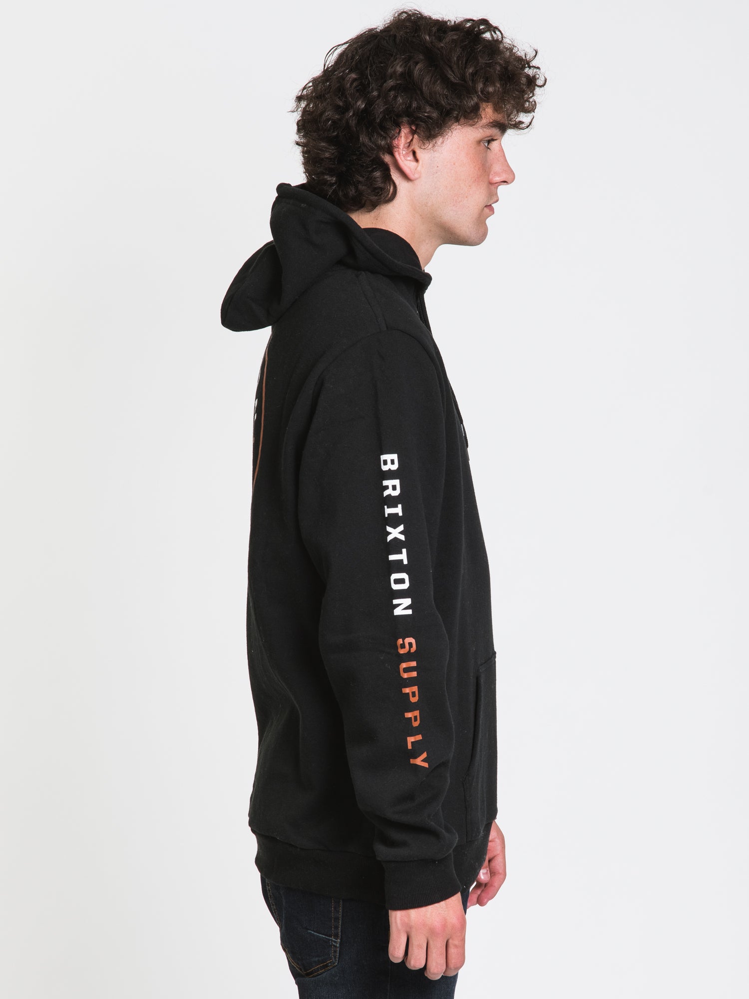 Brixton Crest Hoodie for Men & Women | Premium Cotton Pullover Sweatshirt | Streetwear Fashion | Clearance Sale - Perfect for Casual Outfits, Gym, and Outdoor Activities