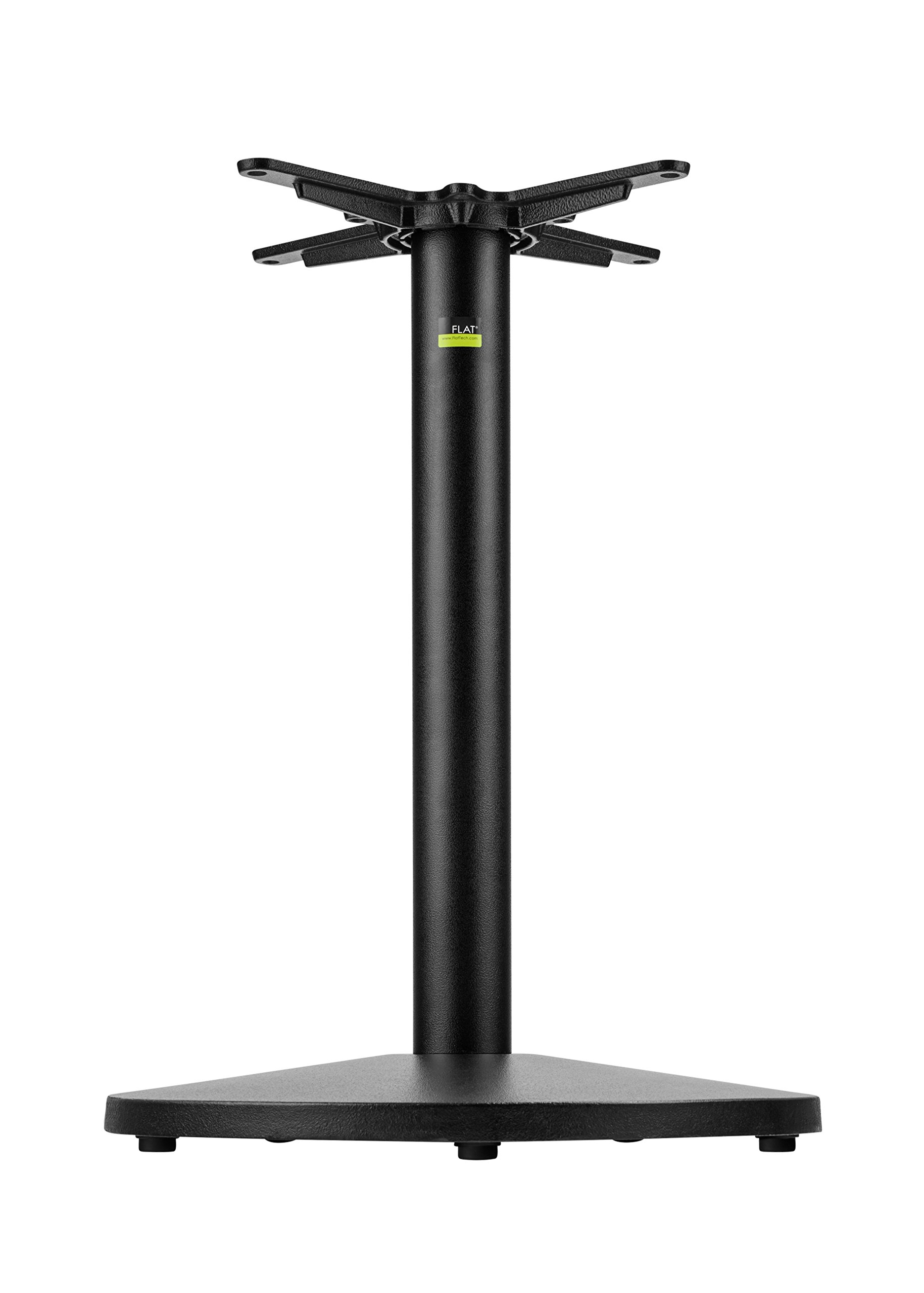 FLAT AUTO-Adjust UR22 Self-Stabilizing Round Table Base - Heavy Duty Cast Iron Dining Table Base with Stability & Modern Style - Perfect for Restaurants, Cafes, and Home Dining Rooms