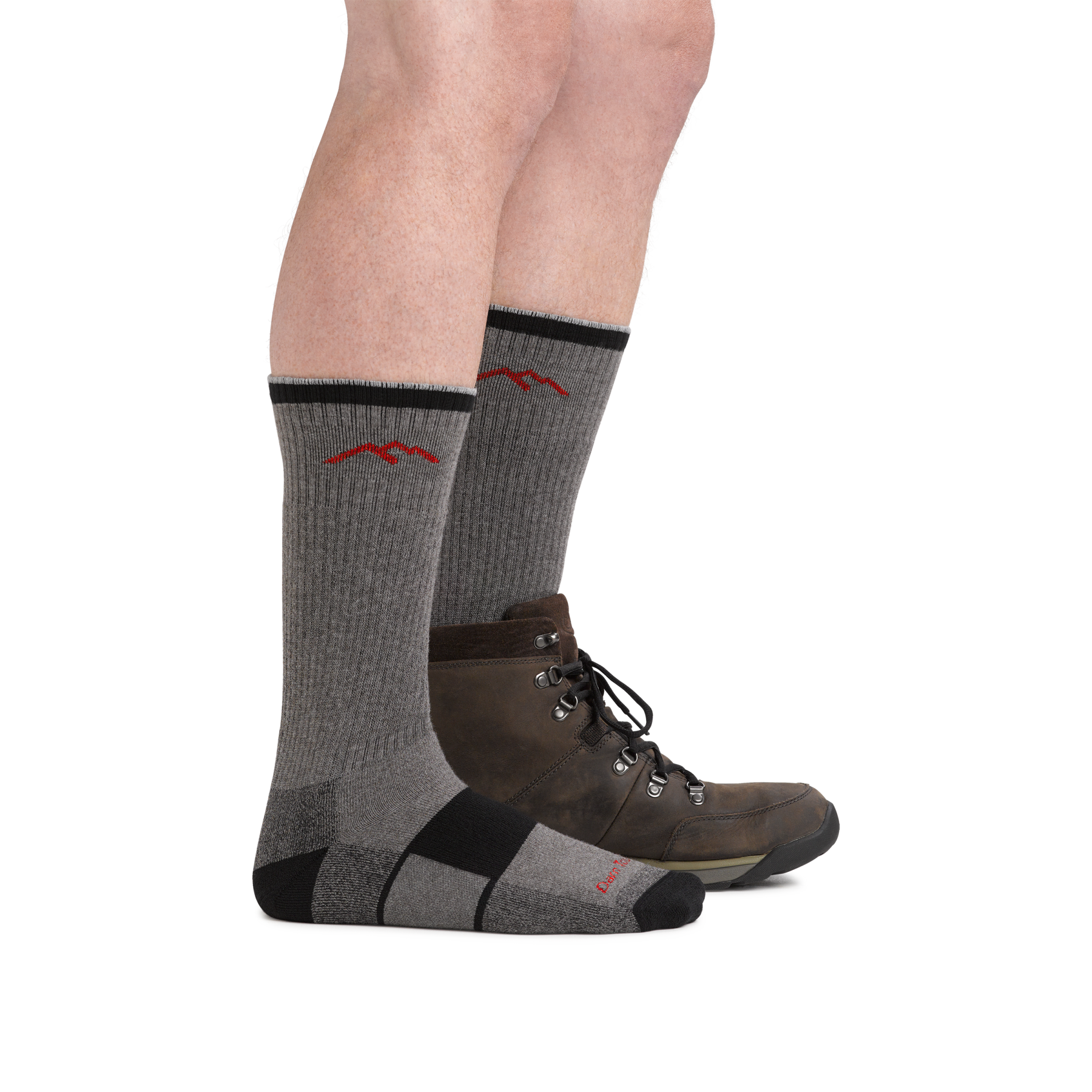 Darn Tough 1933 CoolMax Boot Sock Full Cushion for Men - Moisture-Wicking Hiking & Work Socks for Outdoor Activities & Heavy Duty Use