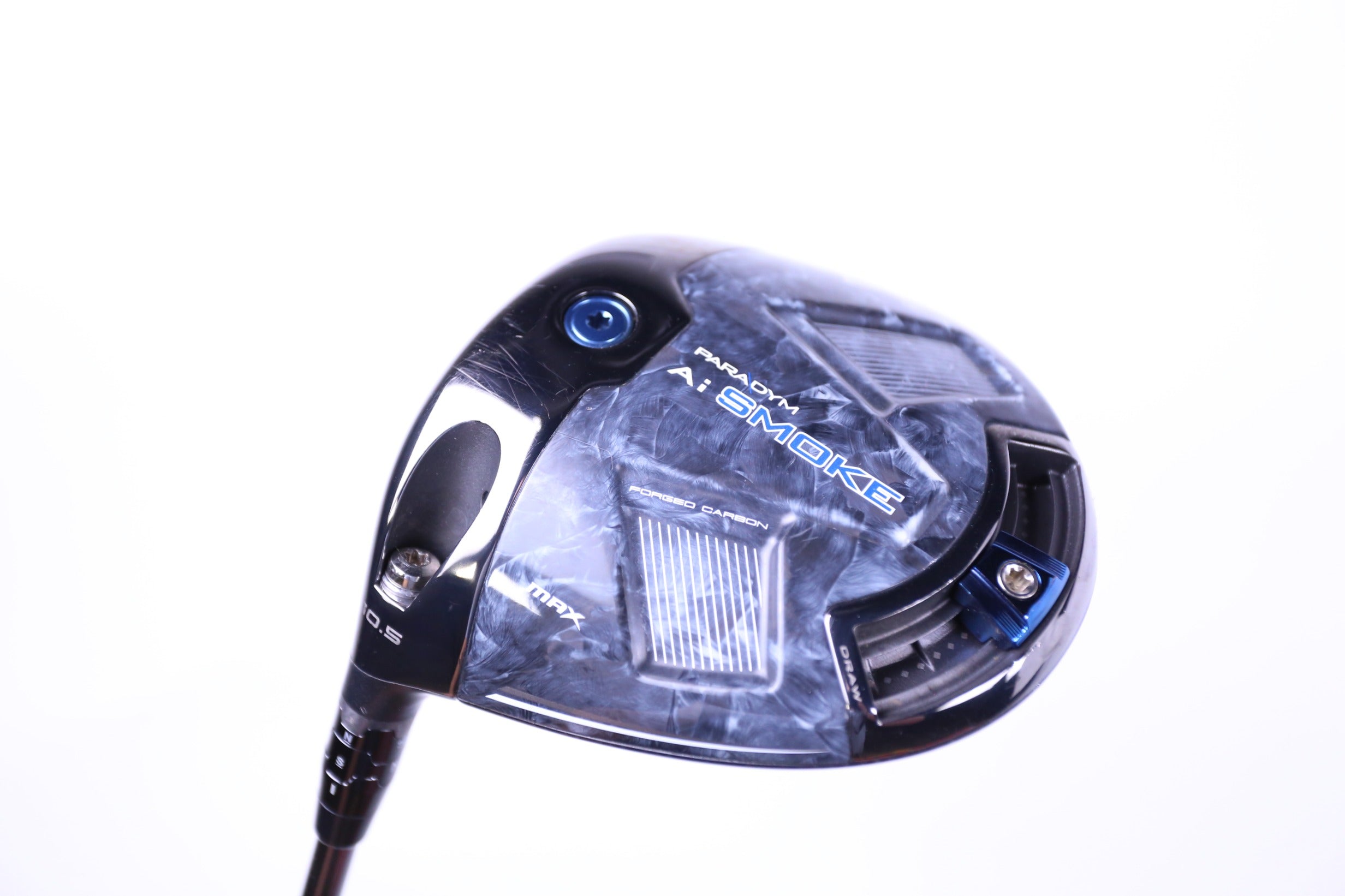Used Callaway Paradym Ai Smoke MAX Driver 10.5° Senior Flex Left Handed Golf Club - UST Mamiya Attas Shaft | Perfect for Senior Golfers & Left-Handed Players on the Course