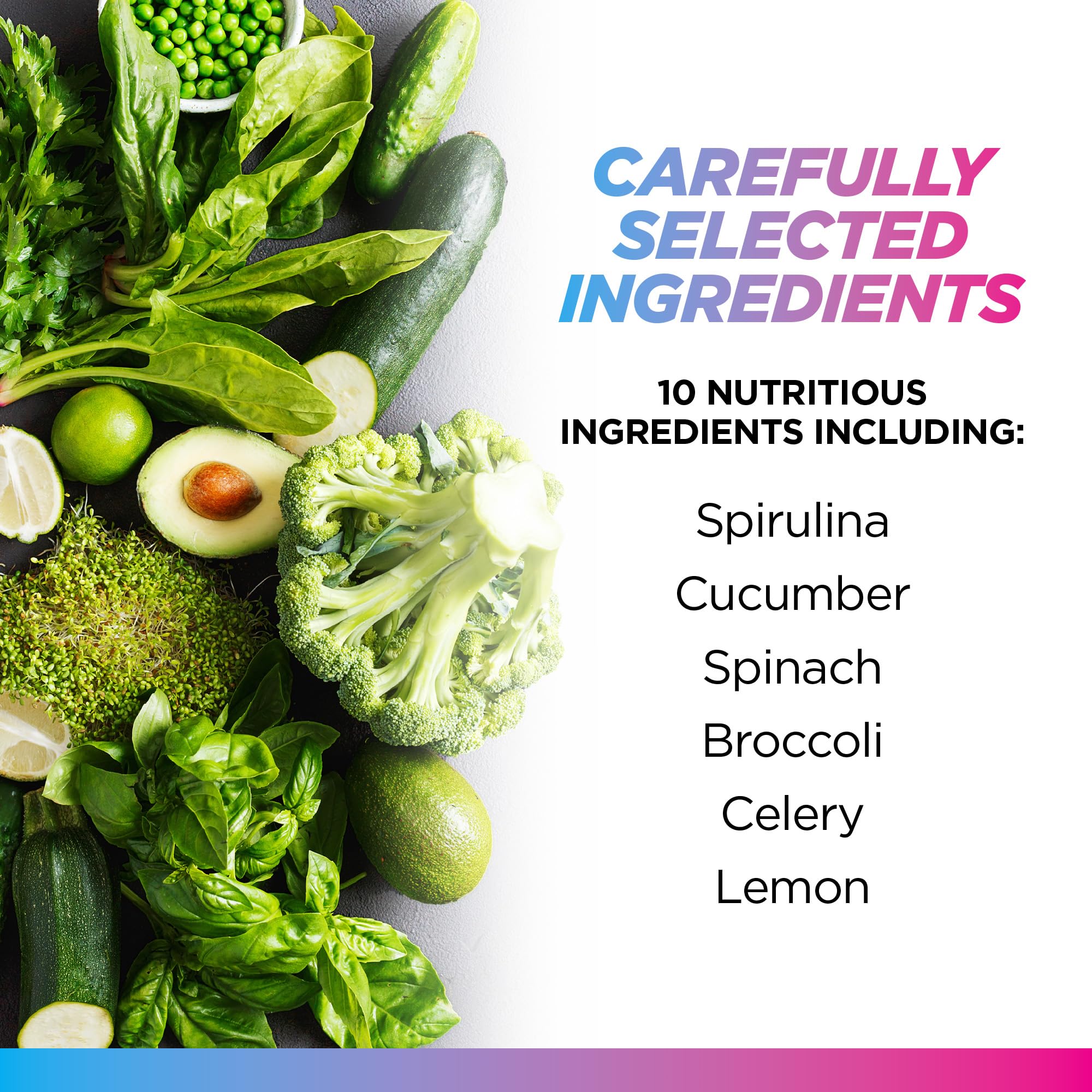 Livingood Daily Greens Capsules (120 Vegetarian Capsules) - Super Greens Powder Supplement with Spirulina, Chlorella, Broccoli & Spinach for Energy Boost, Digestive Support & Gut Health - Fruit & Vegetable Supplement for Active Lifestyles, Detox & Immune Support