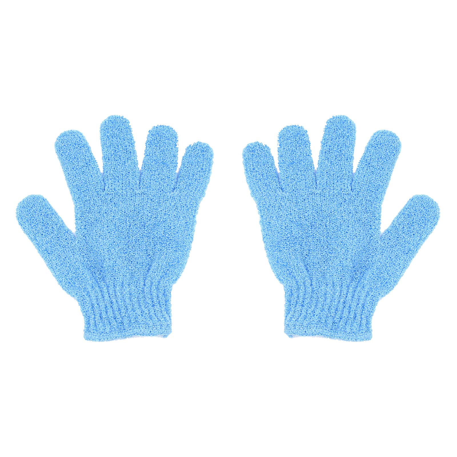 1 Pair Exfoliating Gloves - Double Sided Body Scrubber for Shower, Spa & Massage | Dead Skin Cell Remover | Exfoliating Body Scrub Gloves for Smooth Skin | Perfect for Home Spa, Self-Care & Beauty Routine