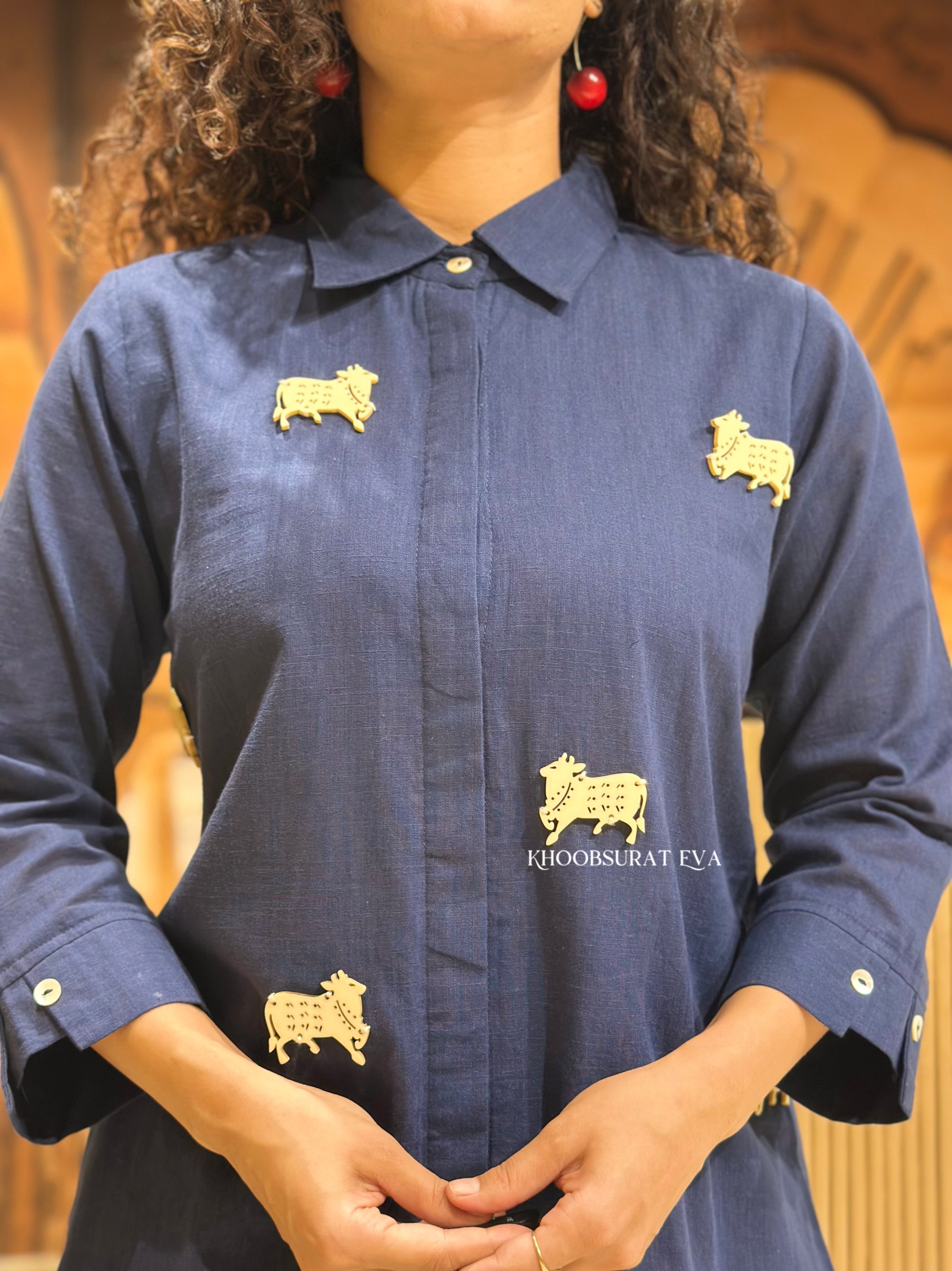 Blue My Mind Matching Outfit Set - Stylish Women's Coordinated Loungewear for Casual Wear & Home Relaxation