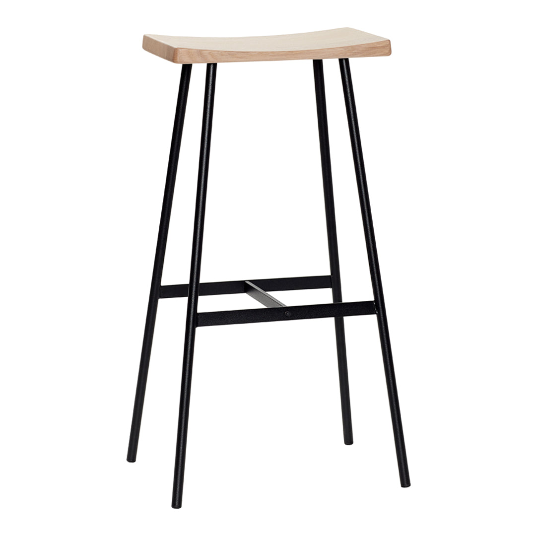 Bykato HC2 Bar Stool - Modern Adjustable Counter Height Stool with Backrest - Perfect for Kitchen Island, Breakfast Bar & Home Office